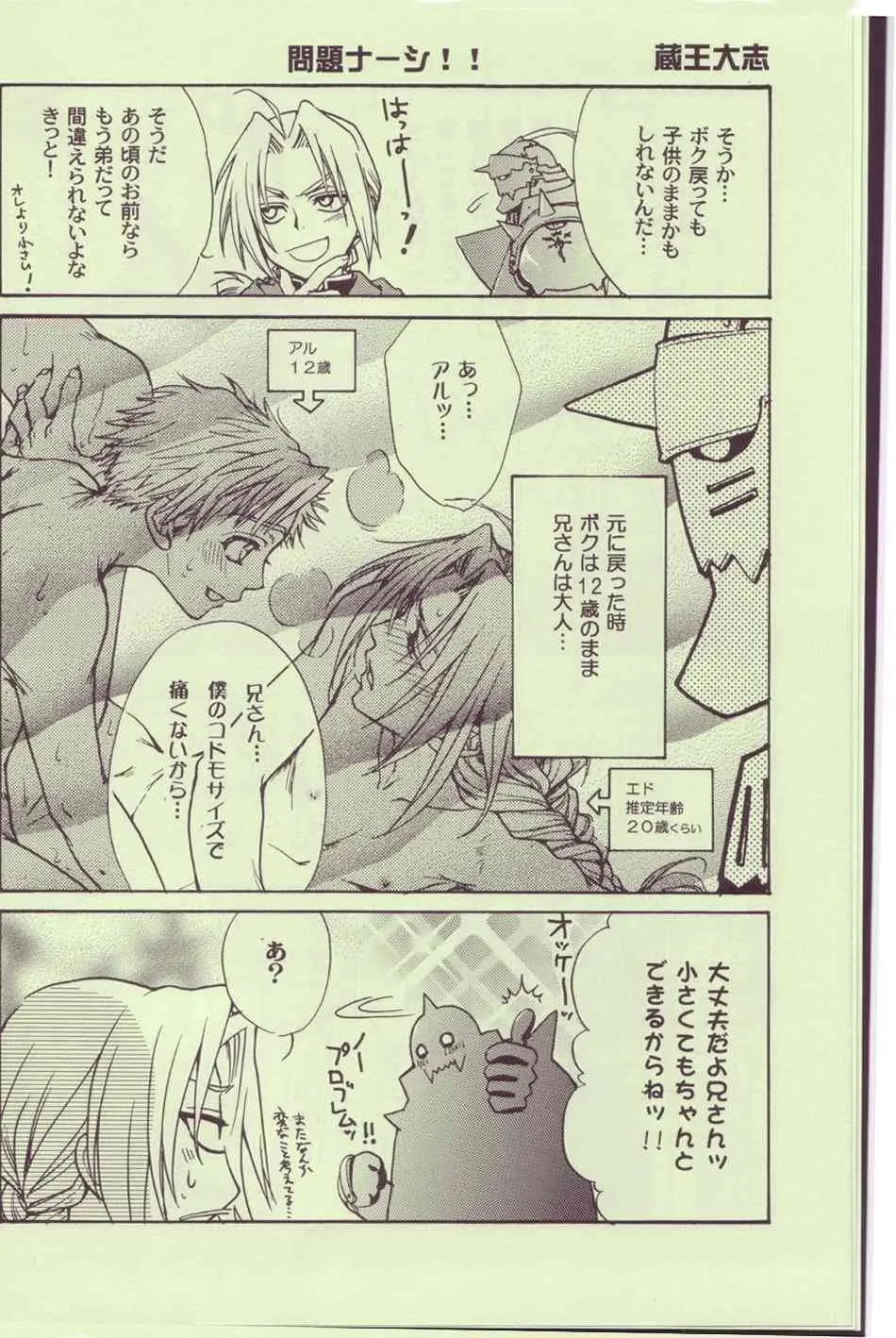 (C65) [子蔵屋 (影木栄貴, 蔵王大志)] 国家錬金術師の手引き (鋼の錬金術師)_7