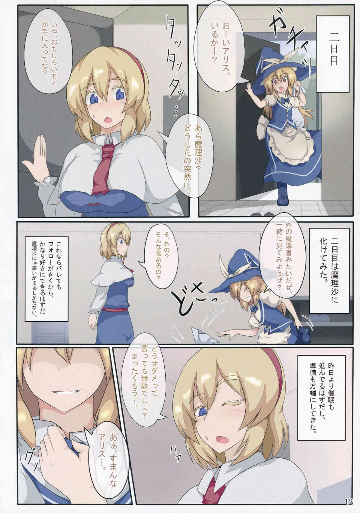 (秋季例大祭2) [全数破壊検査 (ぶらっく)] 3日間で人形遣いを堕とす本 (東方Project)_9