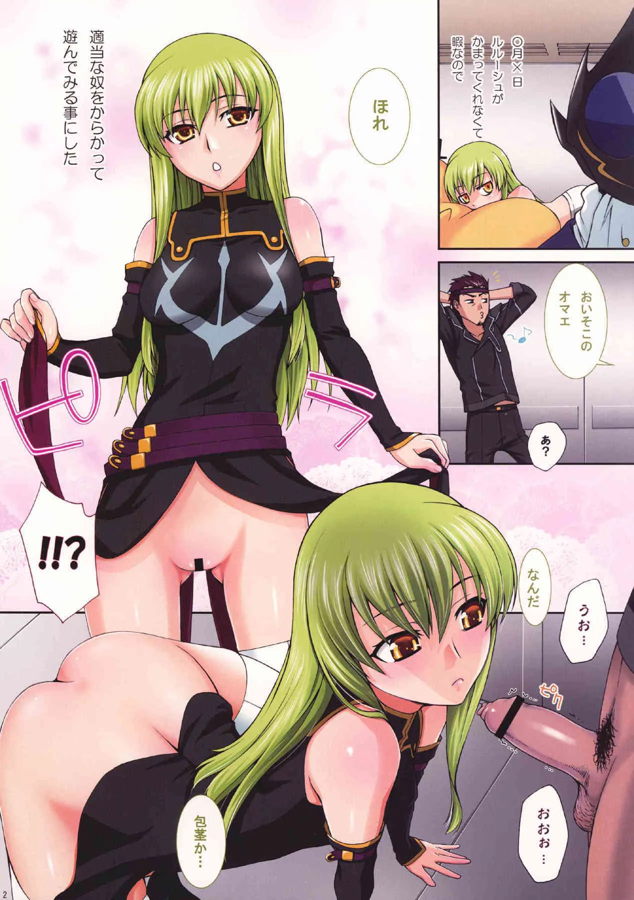 (C75) [蒲焼屋 (鰻丸)] Black Diary (コードギアス 反逆のルルーシュ)_3