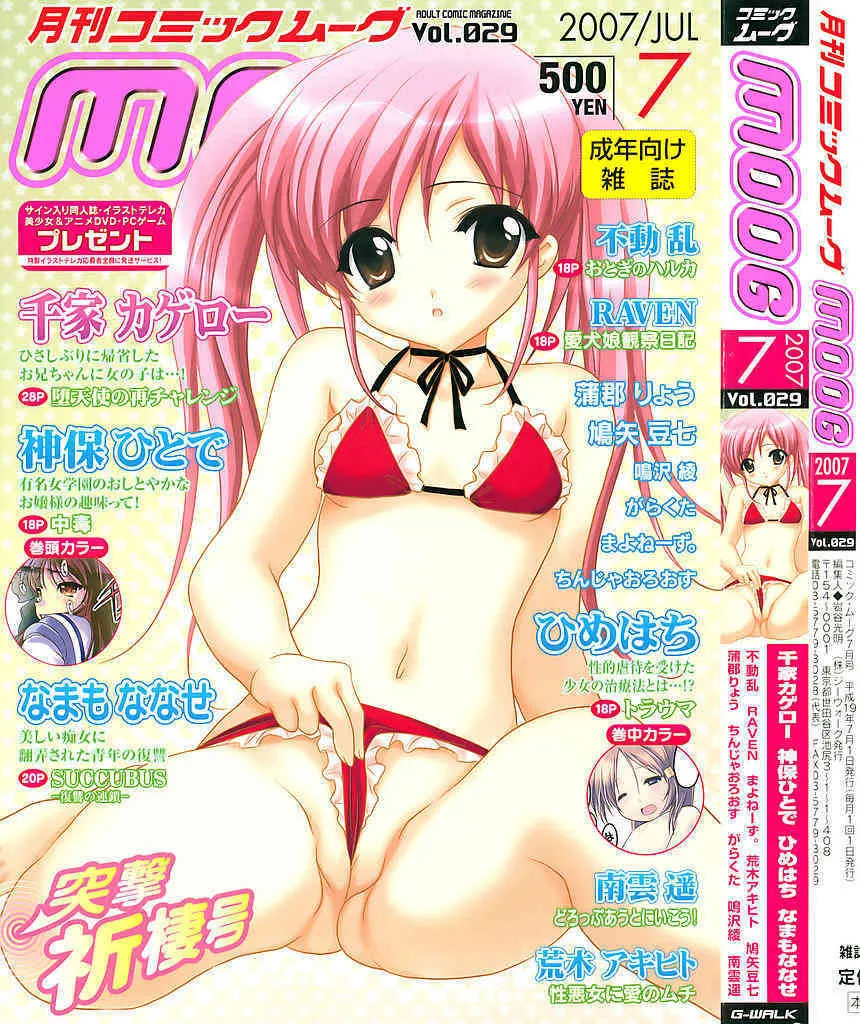 月刊コミックムーグ 2007年7月号 VOL.029