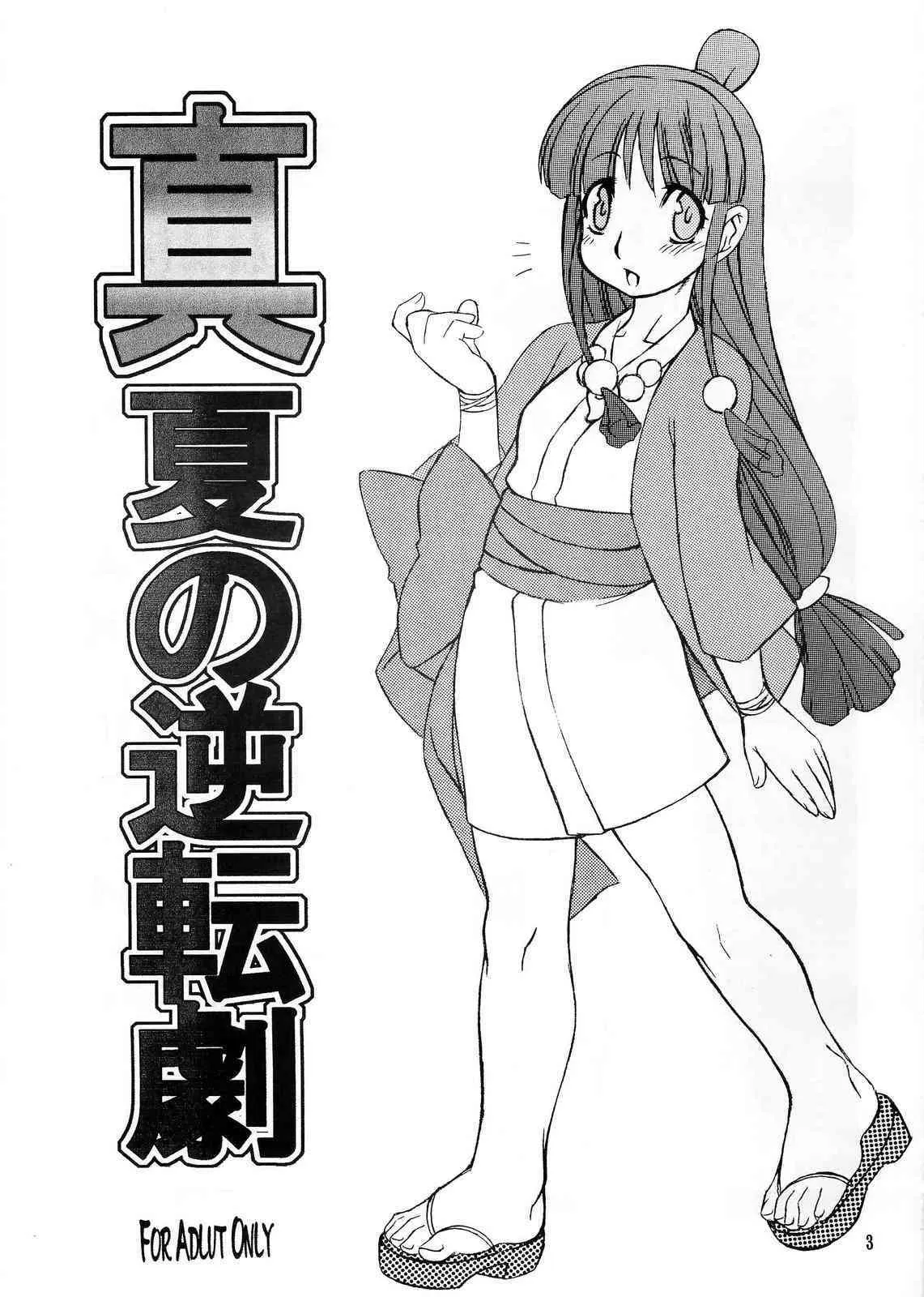 (C64) [迷い猫 (春宮蜜彦、村上隆史、中上隆)] 真夏の逆転劇 (逆転裁判)_2