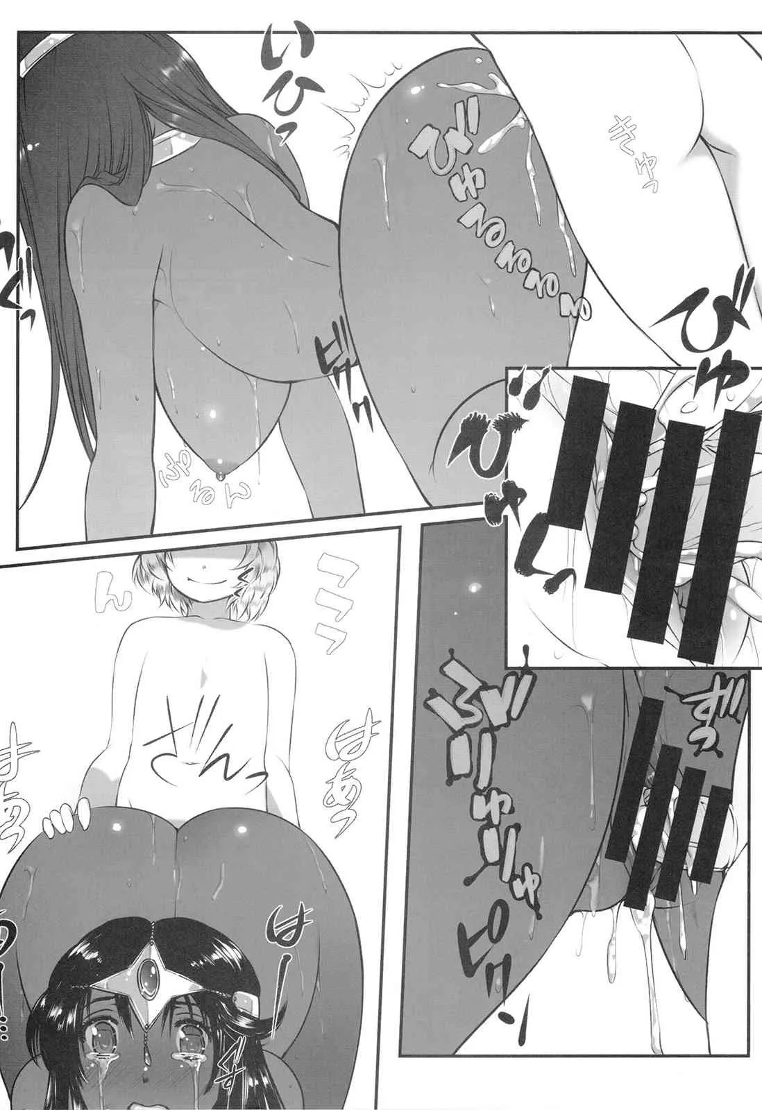 (C85) [凶暴情緒帯 (横十輔)] 裏・モンバーバラ姉妹 (ドラゴンクエストIV)_8