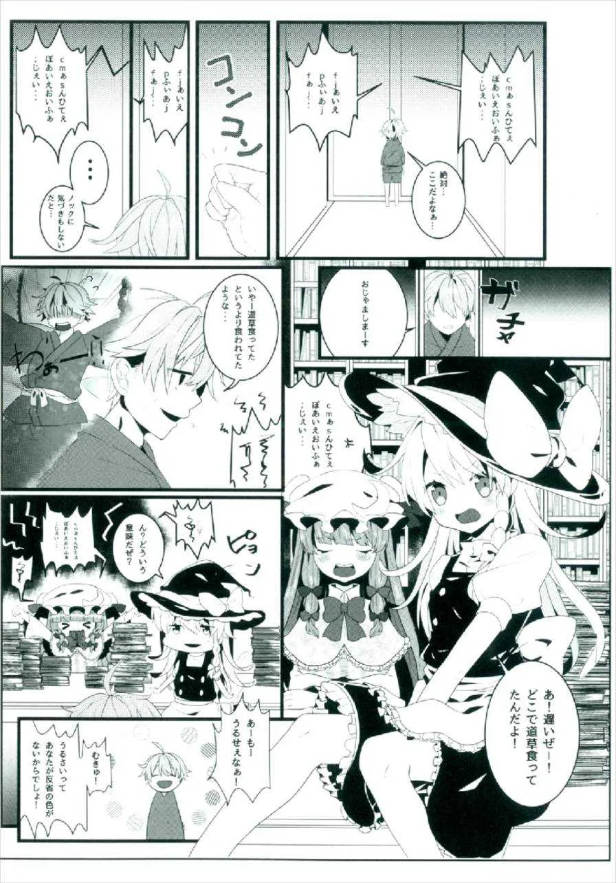 (秋季例大祭4) [だい③のしっぽ (ATM)] えっちな幻想郷～パチュリーとえっちな魔法編～ (東方Project)_5