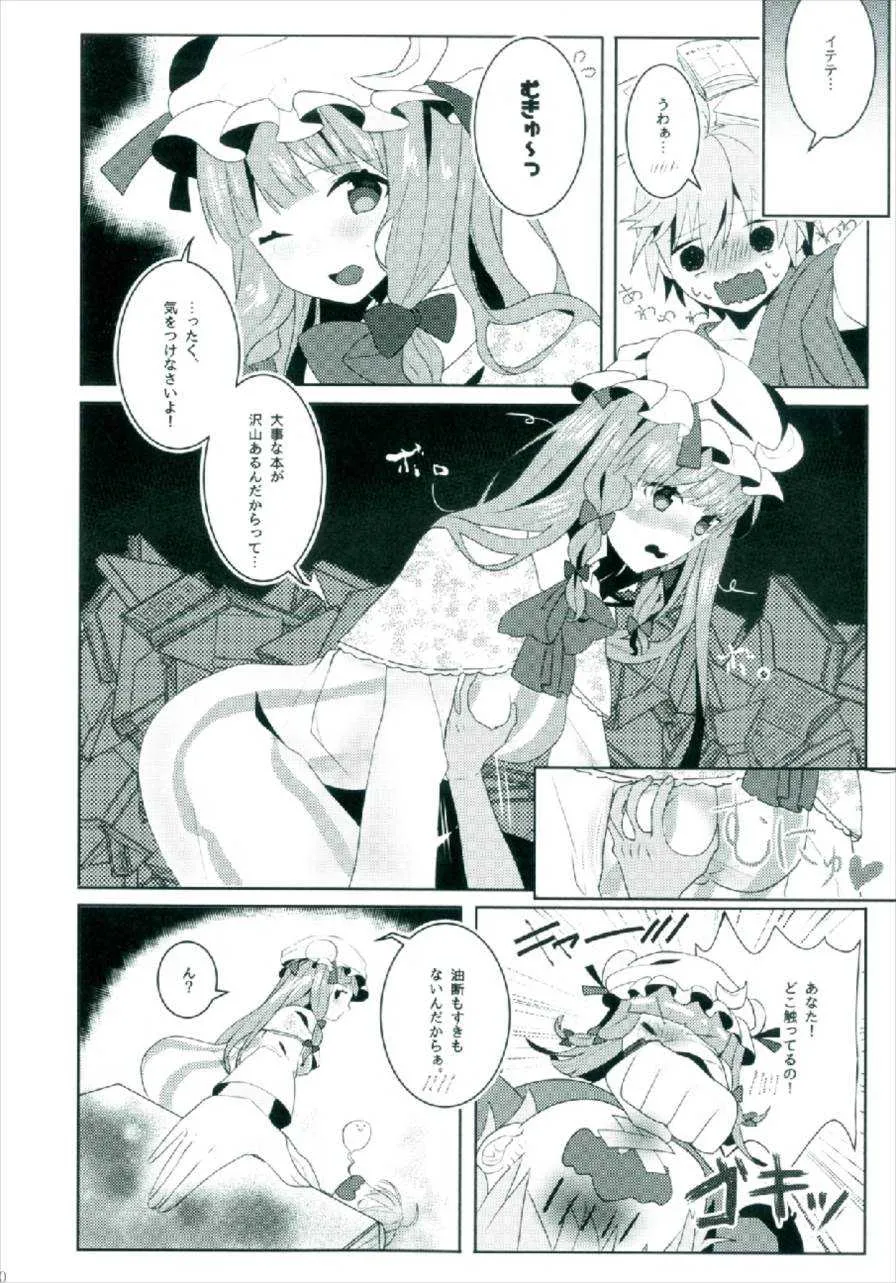(秋季例大祭4) [だい③のしっぽ (ATM)] えっちな幻想郷～パチュリーとえっちな魔法編～ (東方Project)_8