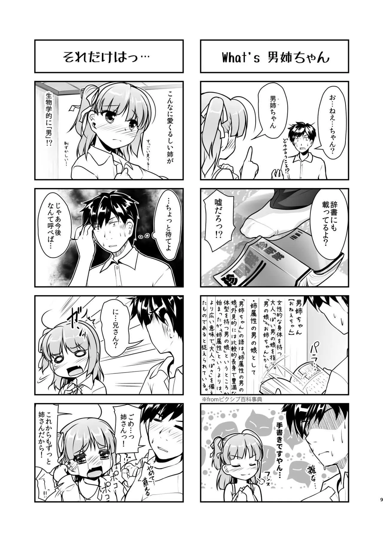 [High-Spirit (あおぎりぺんた)] 女装息子大盛りつゆだく3～男の娘企画ごった煮編～ [DL版]_9