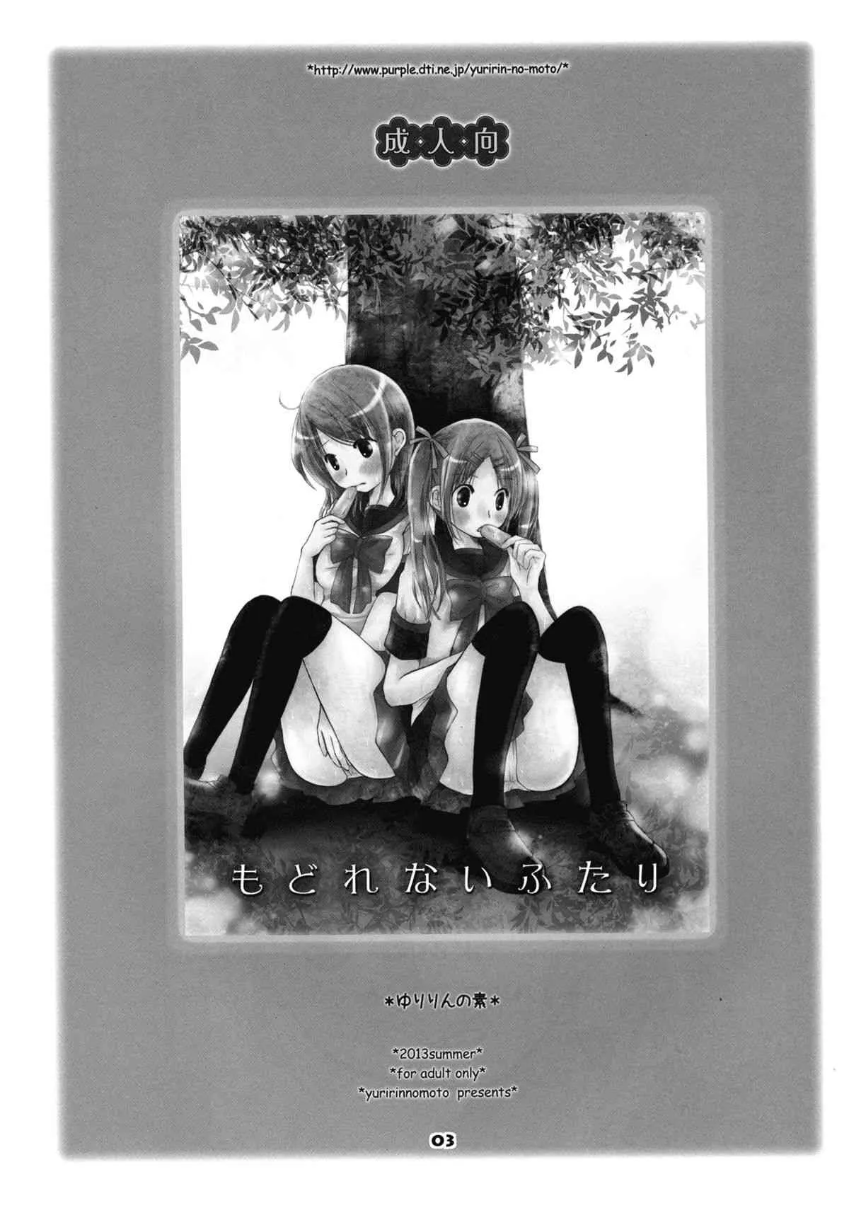 (C84) [ゆりりんの素 (ゆりりん)] もどれないふたり_3