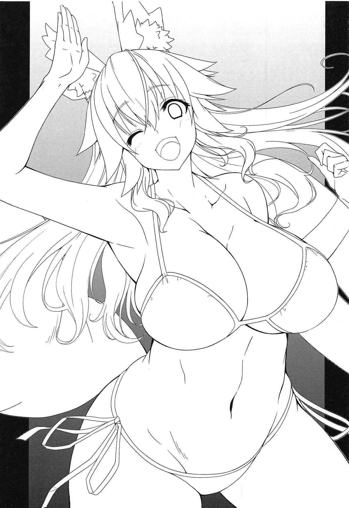 (C95) [BRAVE HEART petit (KOJIROU!)] 妖狐巨乳 (Fate/Grand Order)_2