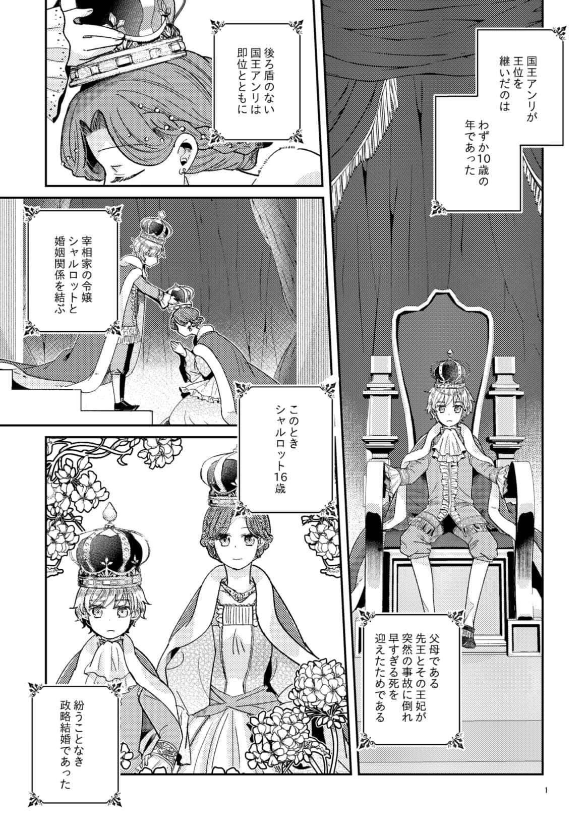 [グズノロ。 (ありしろいちや)] 少年王と年上王妃_3