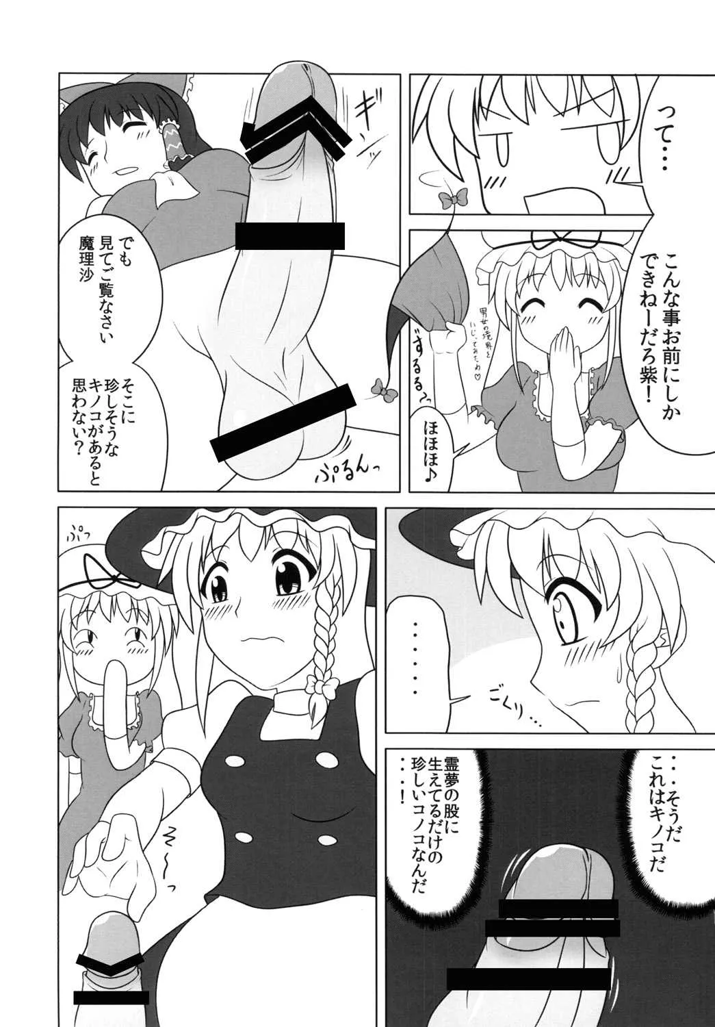 [俺苺 (雪野・F・岩輔)] 不思議なキノコにご用心 (東方Project) [DL版]_5