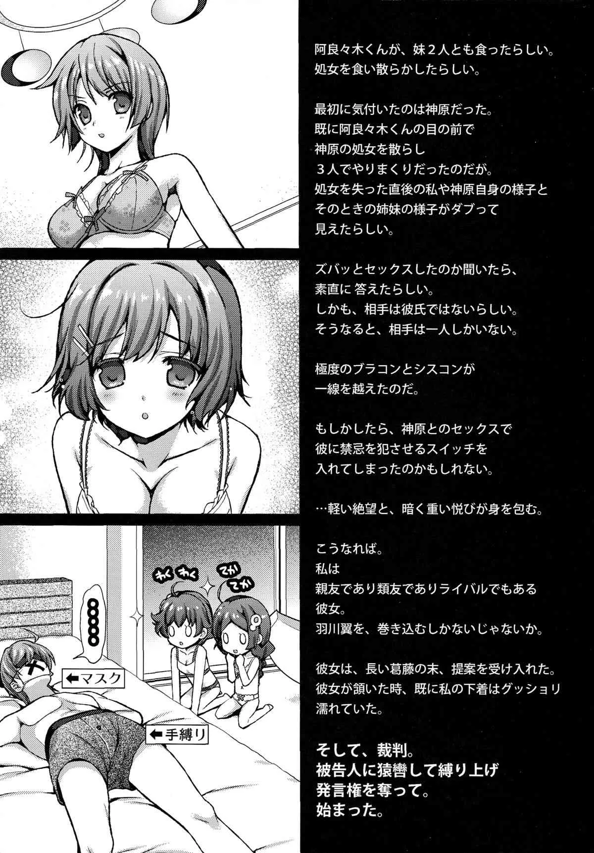 (C84) [恋愛漫画家 (鳴瀬ひろふみ)] つばさにゃんこ (化物語)_3