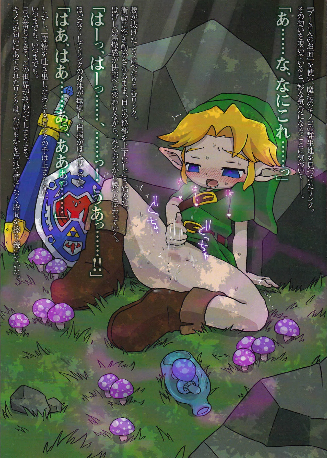(ALL STAR 8) [バラピコ! (シノブ)] こどもリンクがやられちゃう本2 (ゼルダの伝説)_4