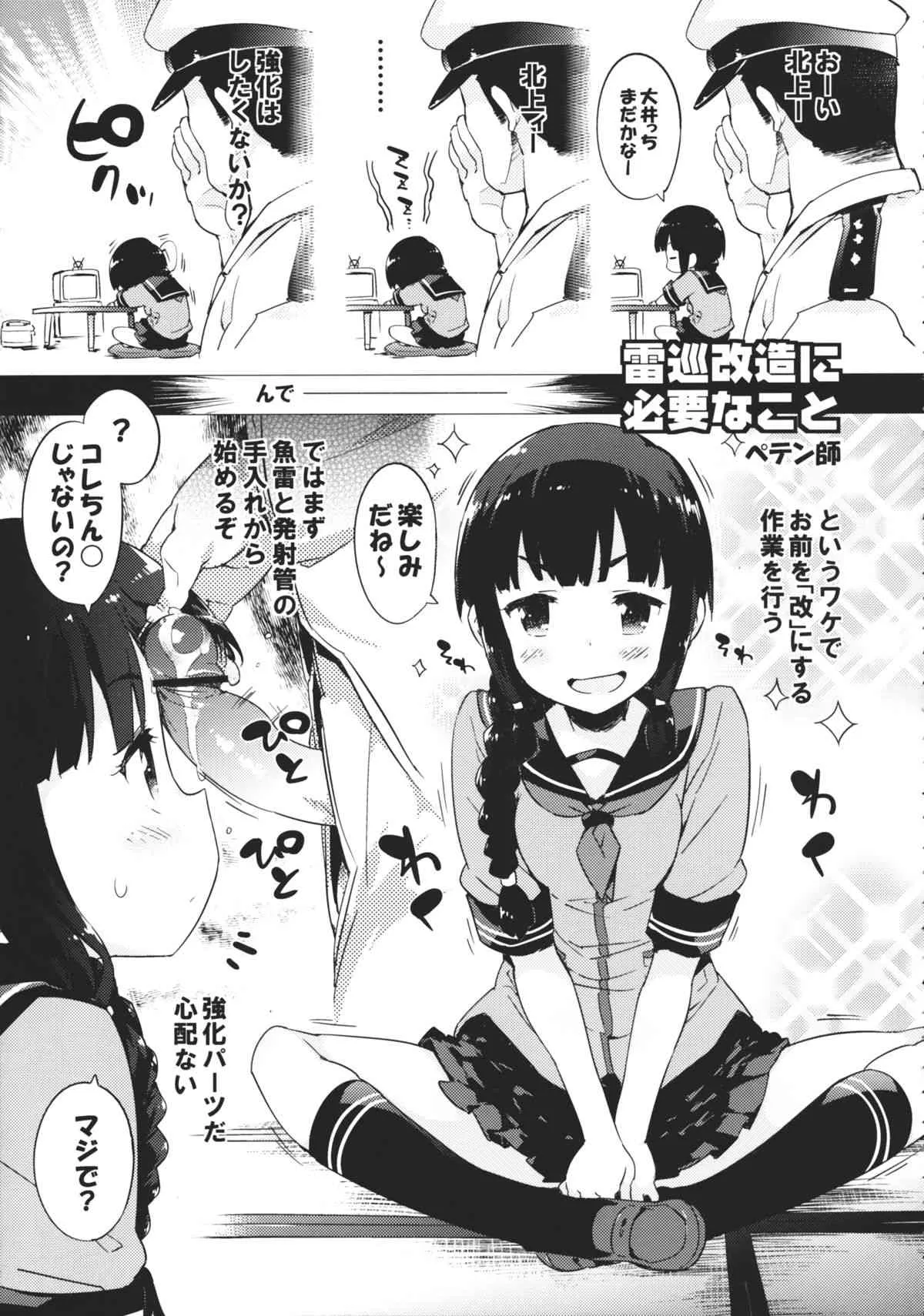 (砲雷撃戦!よーい!四戦目!) [ばななーみりおん (ペテン師, 島本晴海)] ヨチ・タキ (艦隊これくしょん-艦これ-)_4