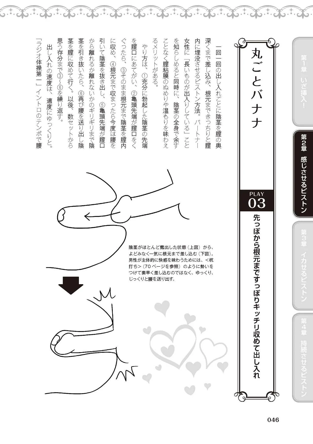 [由良橋勢] 膣挿入＆ピストン運動完全マニュアル イラスト版……ピスとんッ！