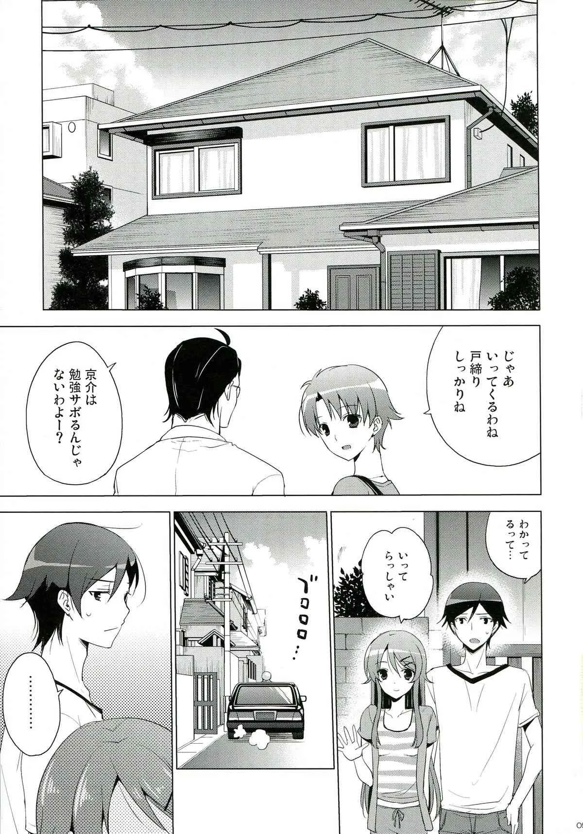 (C84) [SEM;COLON (蜜キング)] ANOTHER WORLD (俺の妹がこんなに可愛いわけがない)_5