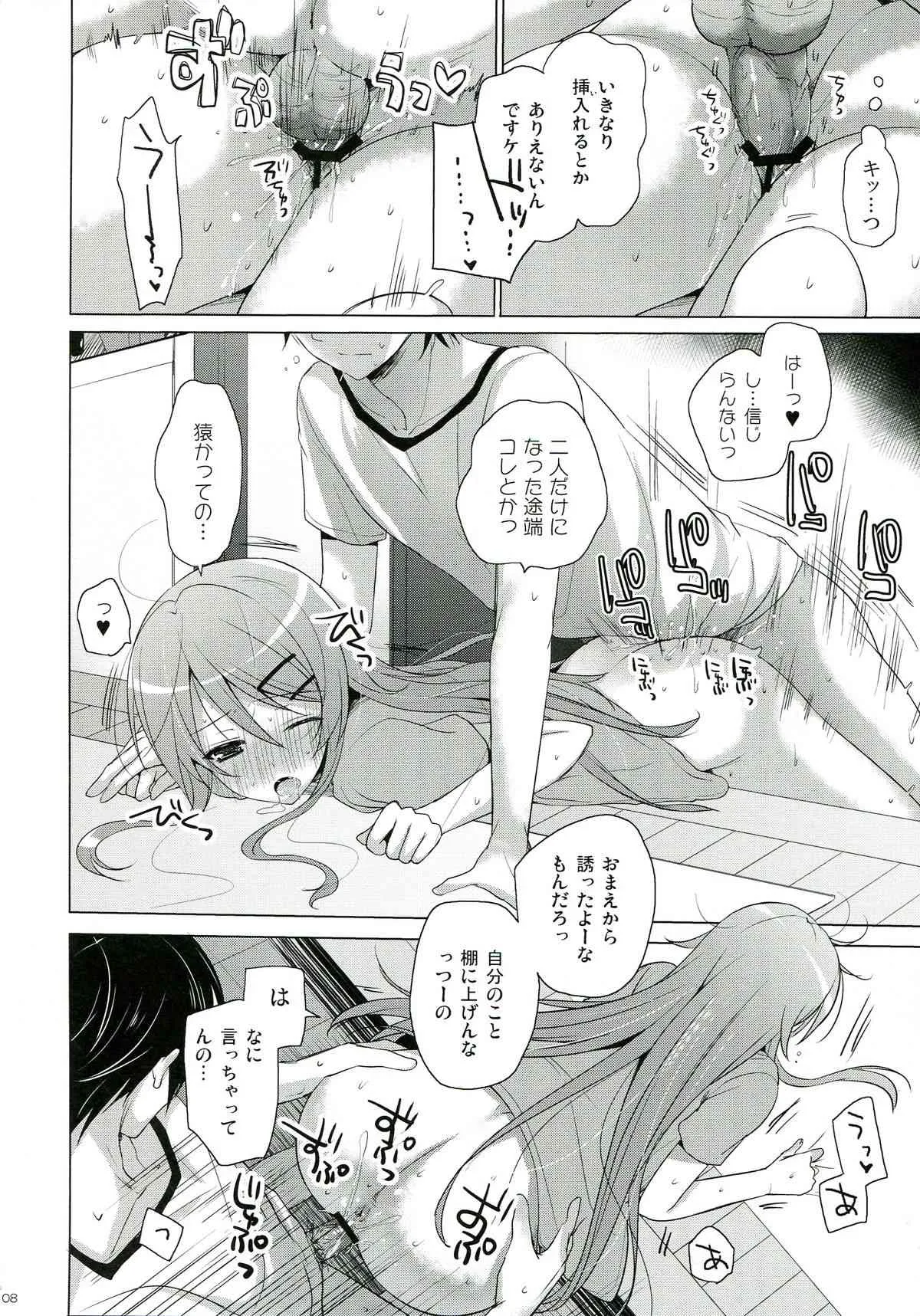 (C84) [SEM;COLON (蜜キング)] ANOTHER WORLD (俺の妹がこんなに可愛いわけがない)_8
