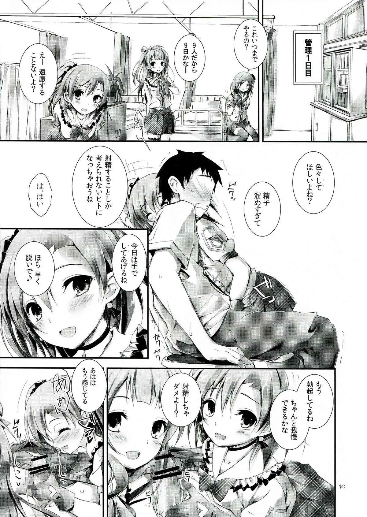 (C84) [八木崎銀座 (八神秋一)] Love Managinal (ラブライブ!)_10