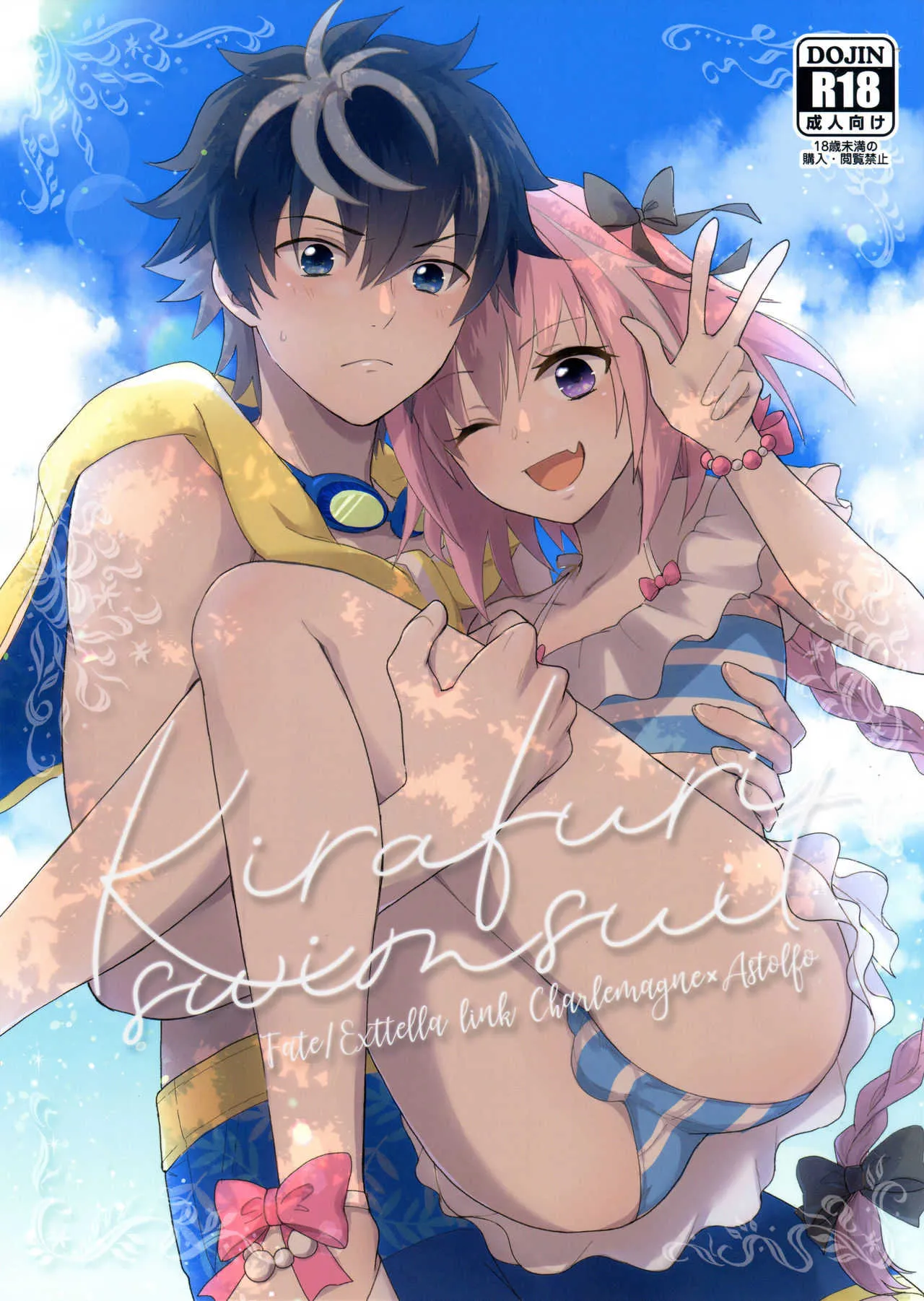 (C95) [kirscherise (よしいずみはな)] Kirafuri Swimsuit (Fate/Extella Link)