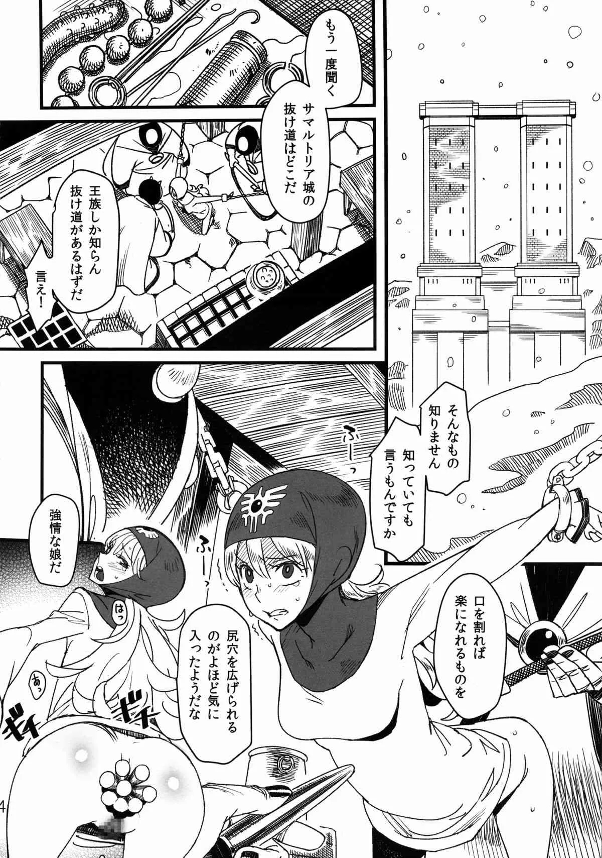 (C85) [VOLVOX (キザキ, チリマ)] まものの塔 (ドラゴンクエスト2)_3
