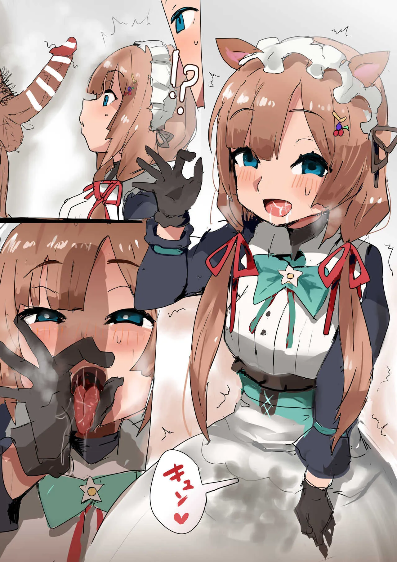 [♰性王デワ子̟♰] エリーちゃん！？！？チンカス掃除！？_5