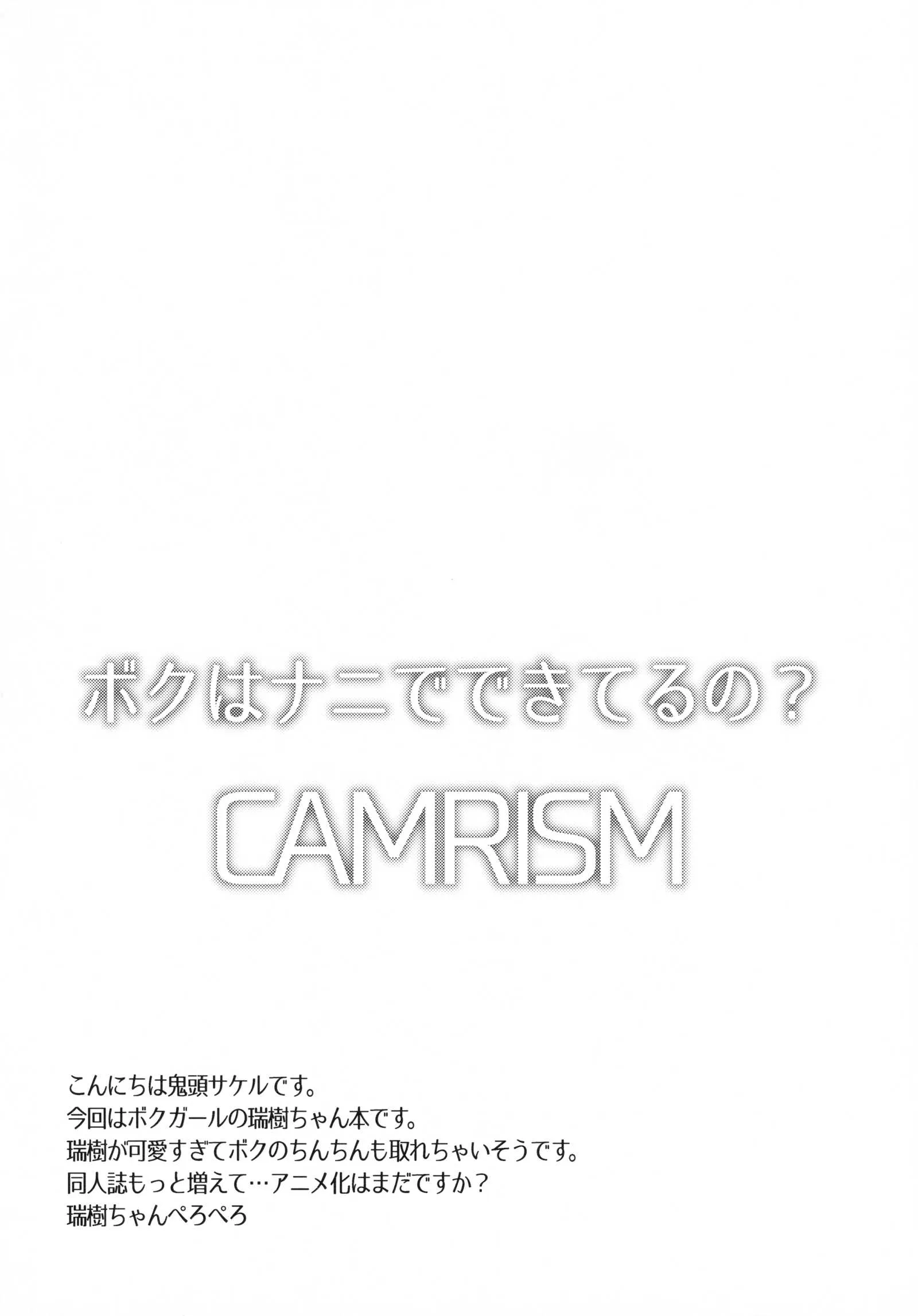 (C89) [カムリズム (鬼頭サケル)] ボクはナニでできてるの? (ボクガール)_3