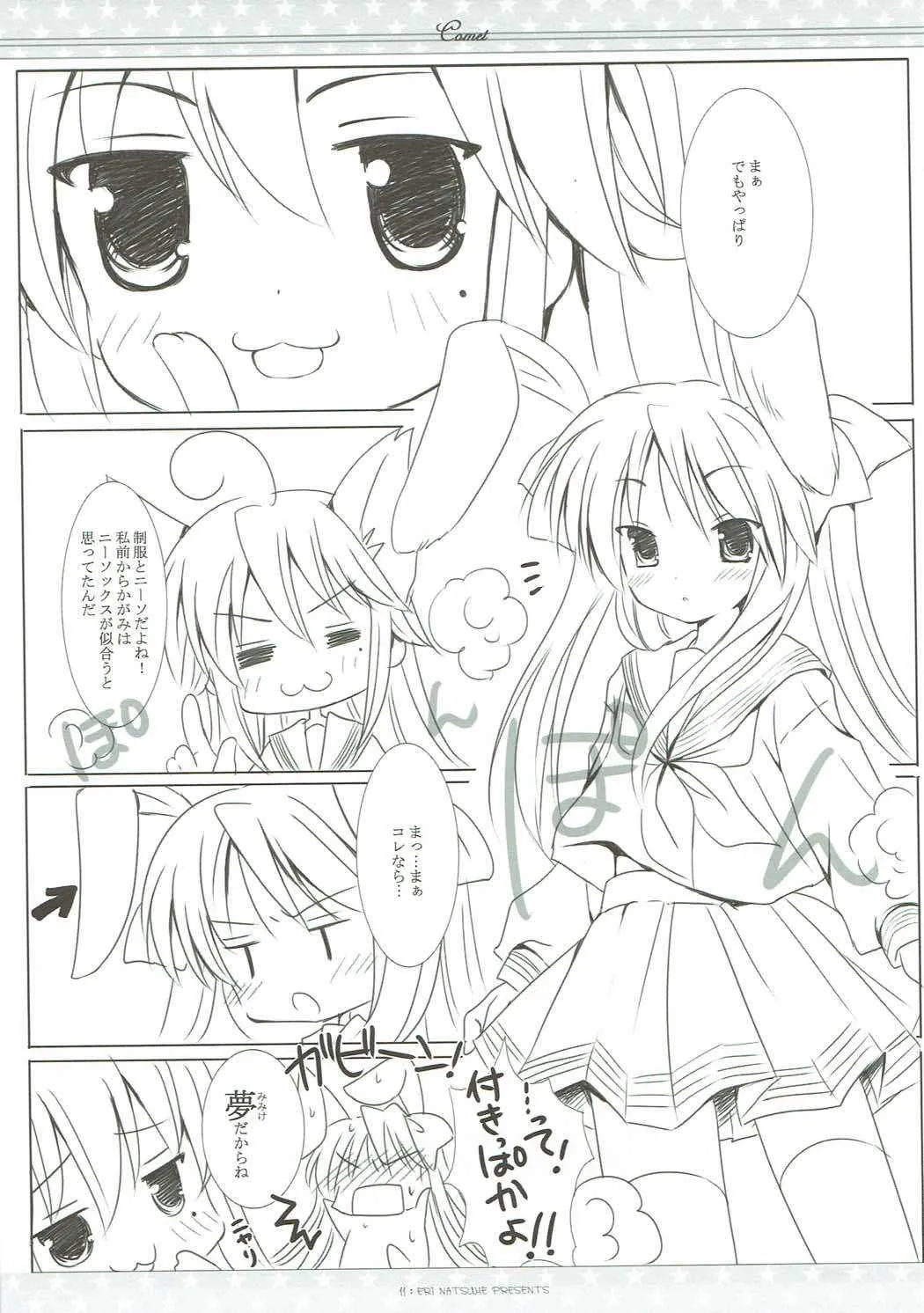 (みみけっと17) [いちごさいず (なつめえり)] 彗星 (らき☆すた)_10