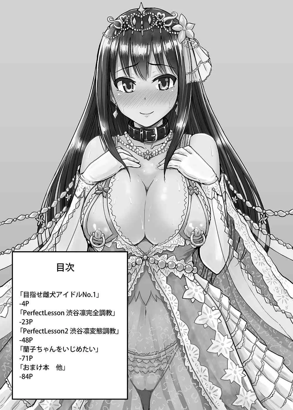 [みりおんらぶ (夜与)] Perfect Lesson+ －渋谷凛調教記録集－ (アイドルマスター シンデレラガールズ)_3