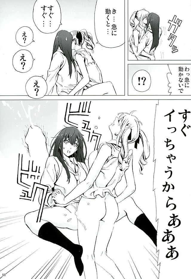 (GirlsLoveFestival 16) [九十九組 (ノビタ)] 凛と蘭子の一番長い夜 (アイドルマスター シンデレラガールズ)_10