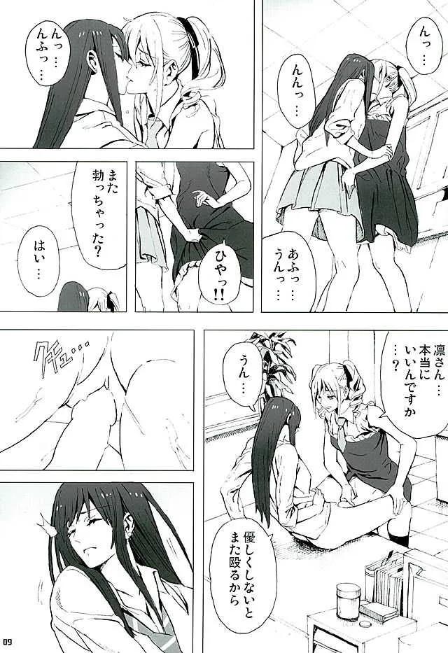 (GirlsLoveFestival 16) [九十九組 (ノビタ)] 凛と蘭子の一番長い夜 (アイドルマスター シンデレラガールズ)_8