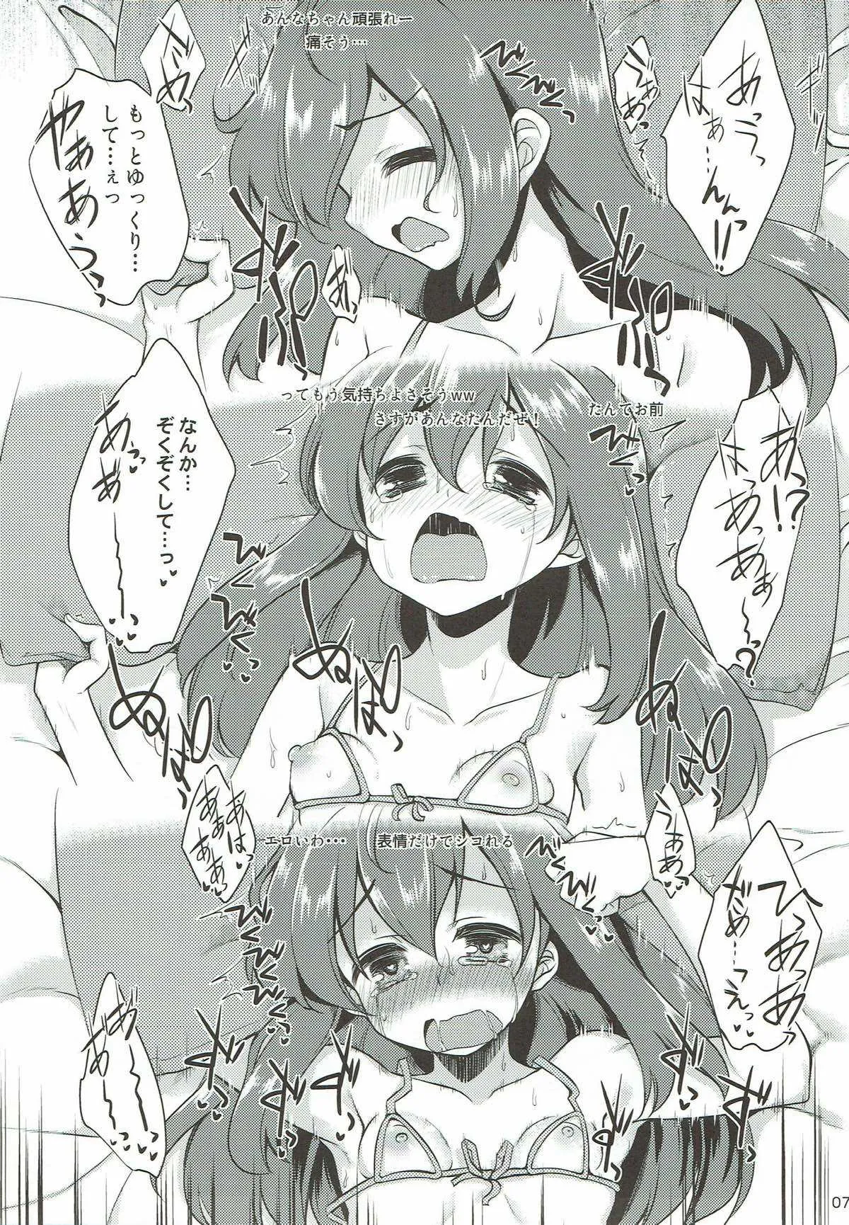 (C89) [りゅうかくさんのどあめ (極太眉毛)] 杏奈のはじめてのせっくす配信 (アイドルマスター)_6