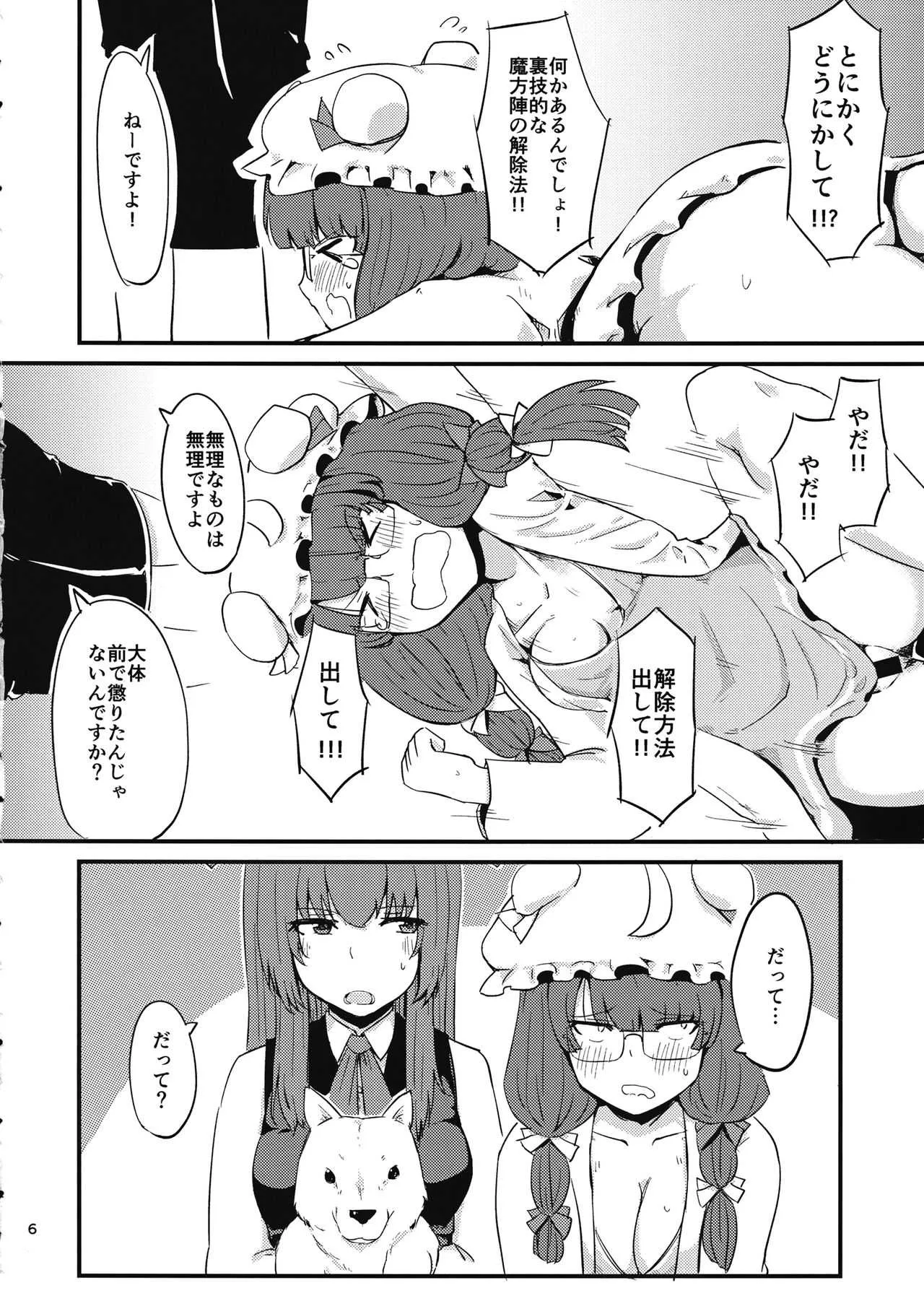 (紅楼夢13) [幻想影燈籠 (amidara)] 残念パチュリーのうっかり召喚術2 (東方Project)_7