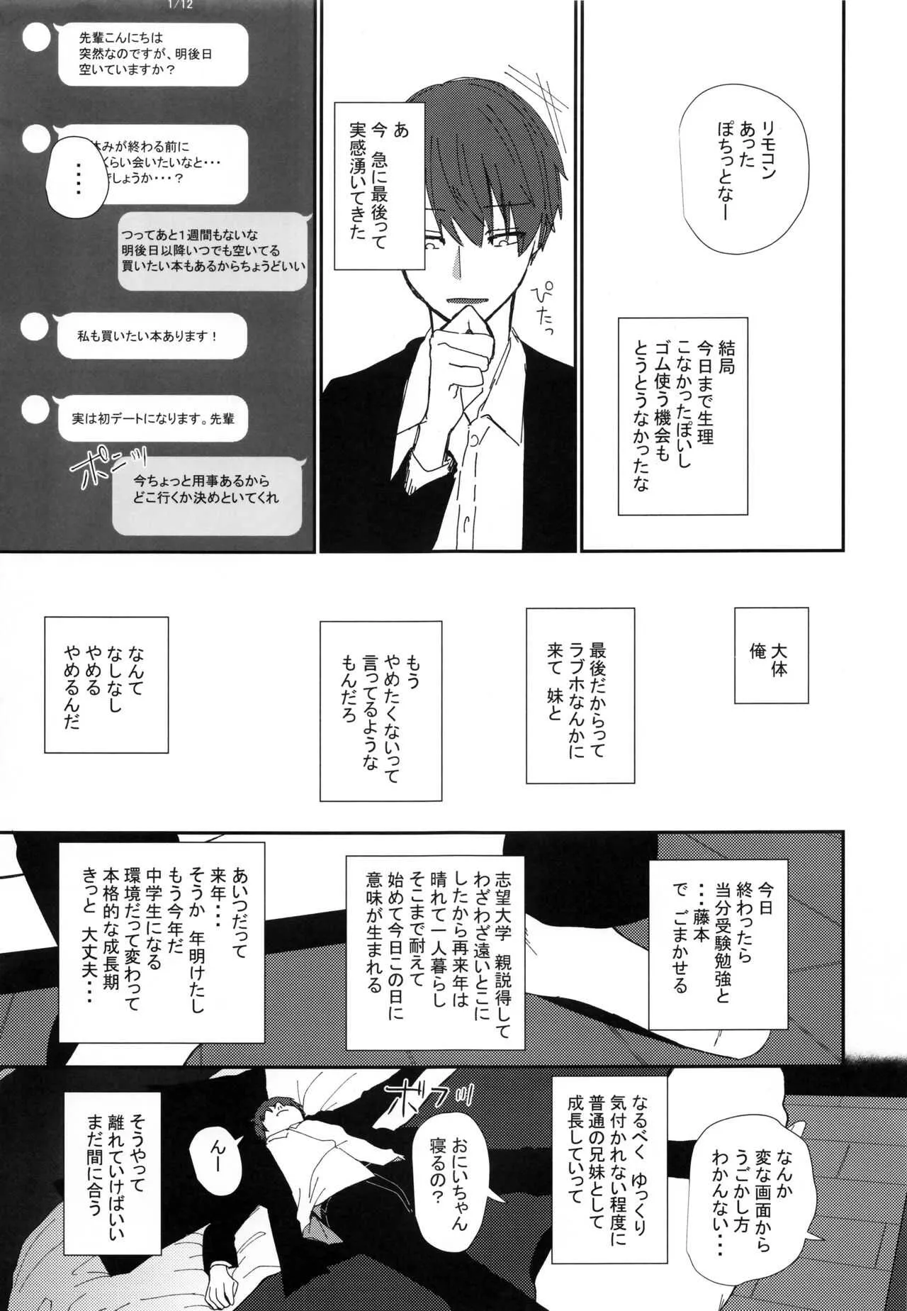 (C95) [HR (本領はなる)] にたものどおし4 兄妹、ラブホへ行く。_10