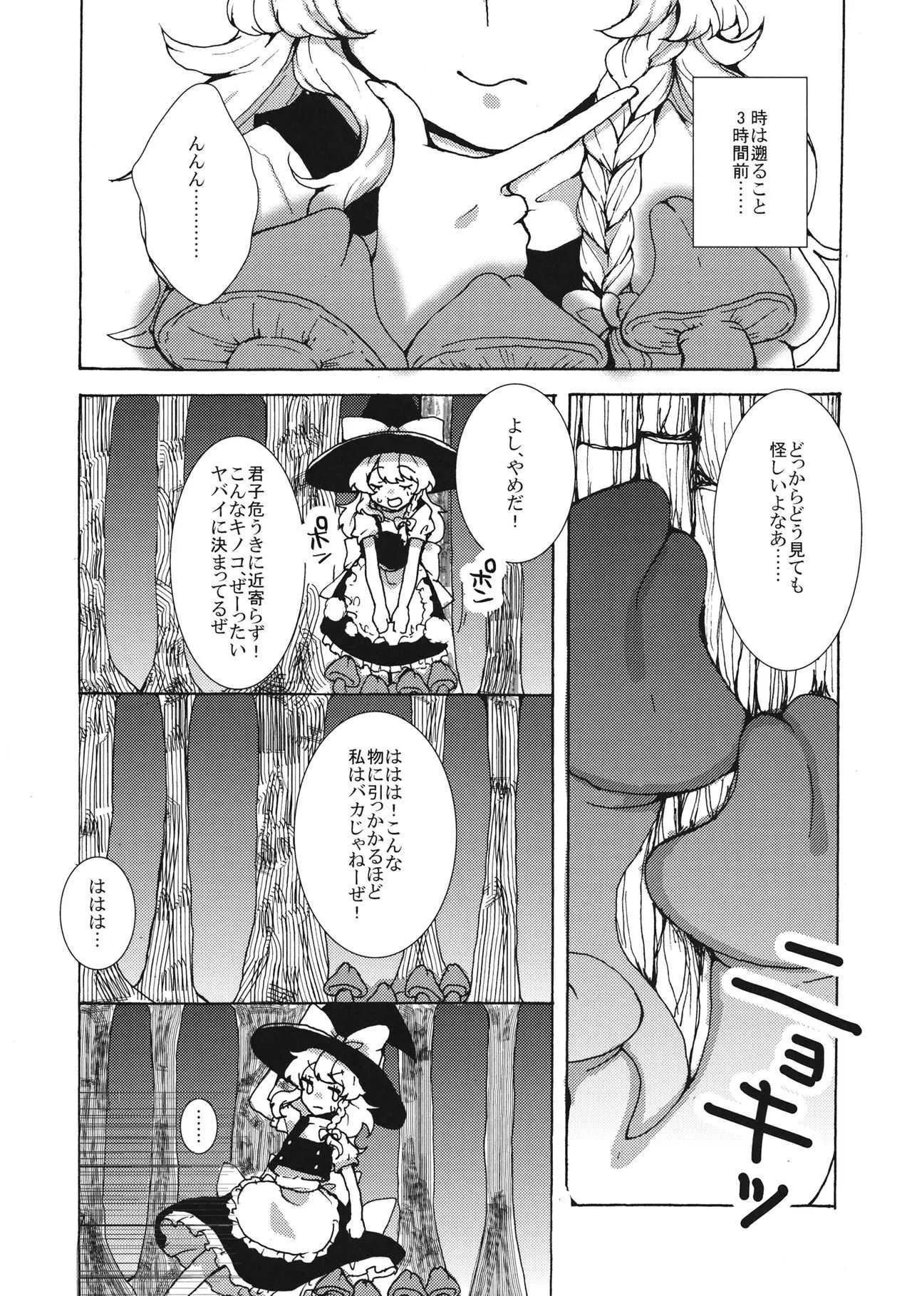(例大祭14) [一味三昧 (13(いちみ))] 魔理沙ちゃんと秘密のキノコ (東方Project)_5