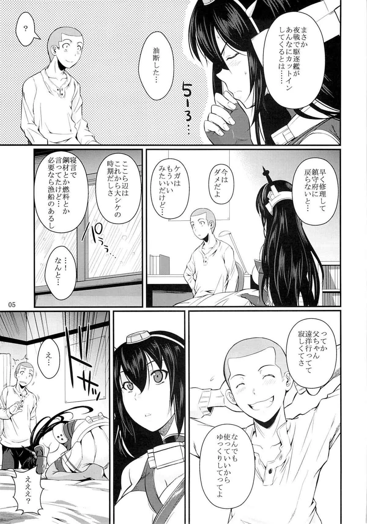 (C85) [シュート・ザ・ムーン (フエタキシ)] 長門ドロップス (艦隊これくしょん-艦これ-)_5