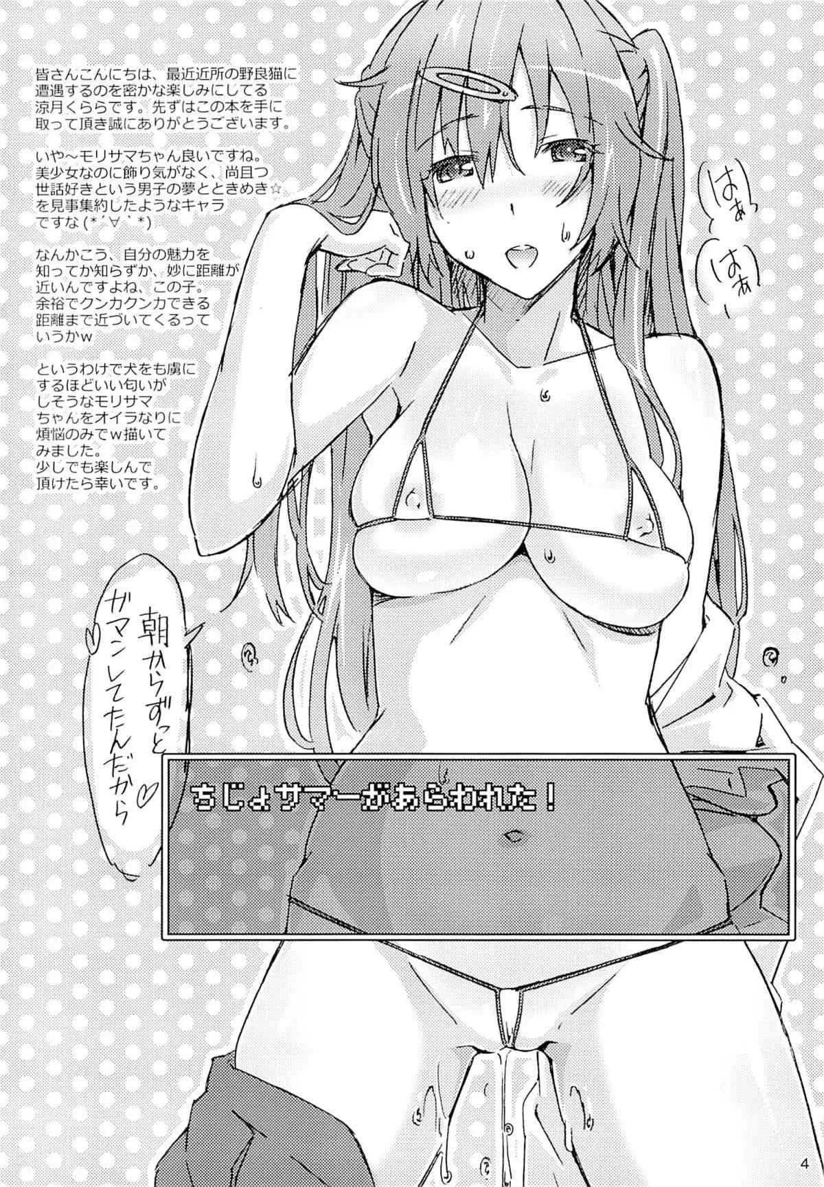 (C85) [pinvise (涼月くらら)] Evolution of Morisummer (中二病でも恋がしたい!)_3