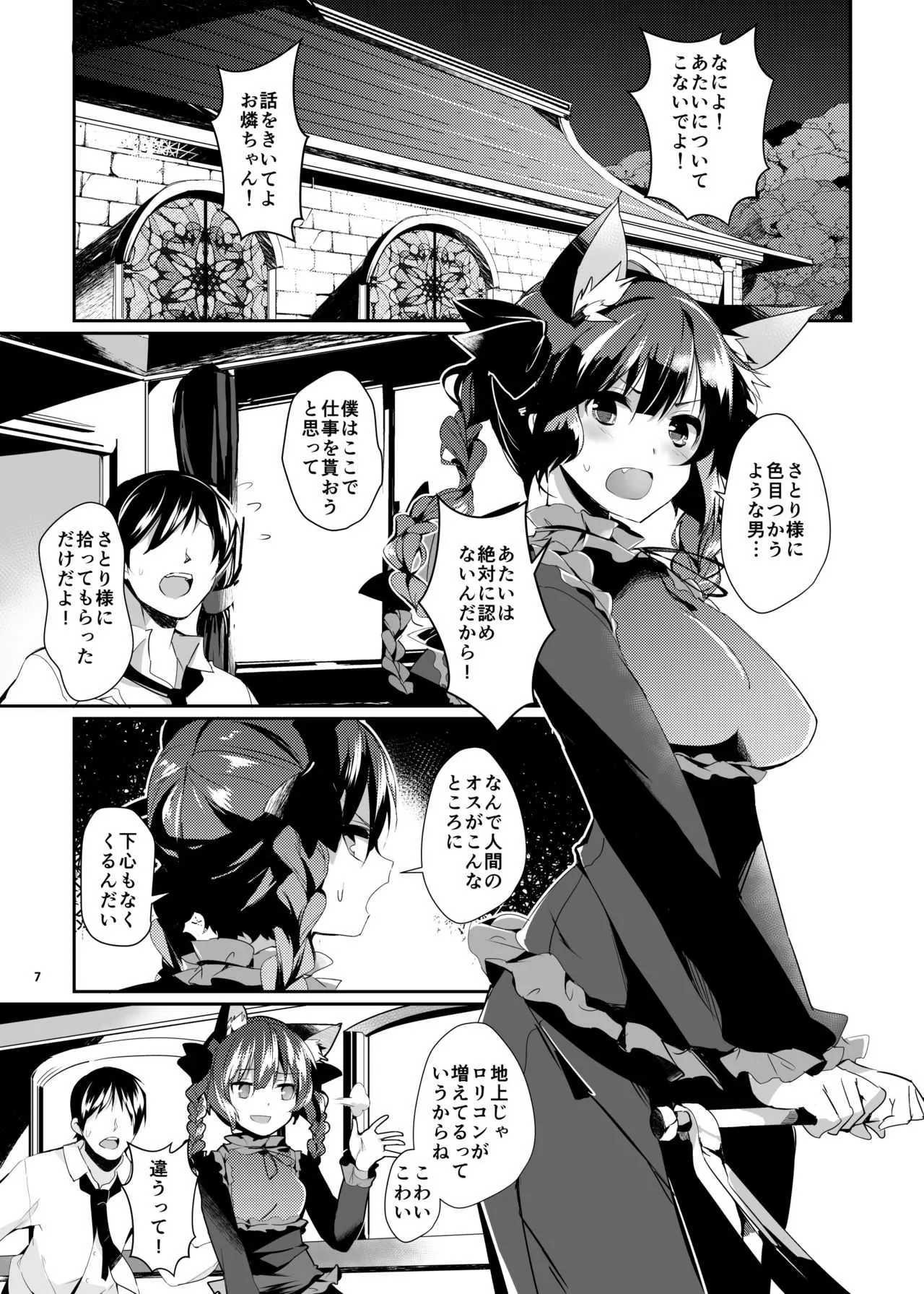 [てつのおとしご (チロリアン)] 猫の気持ちは不定形 (東方Project) [DL版]_5