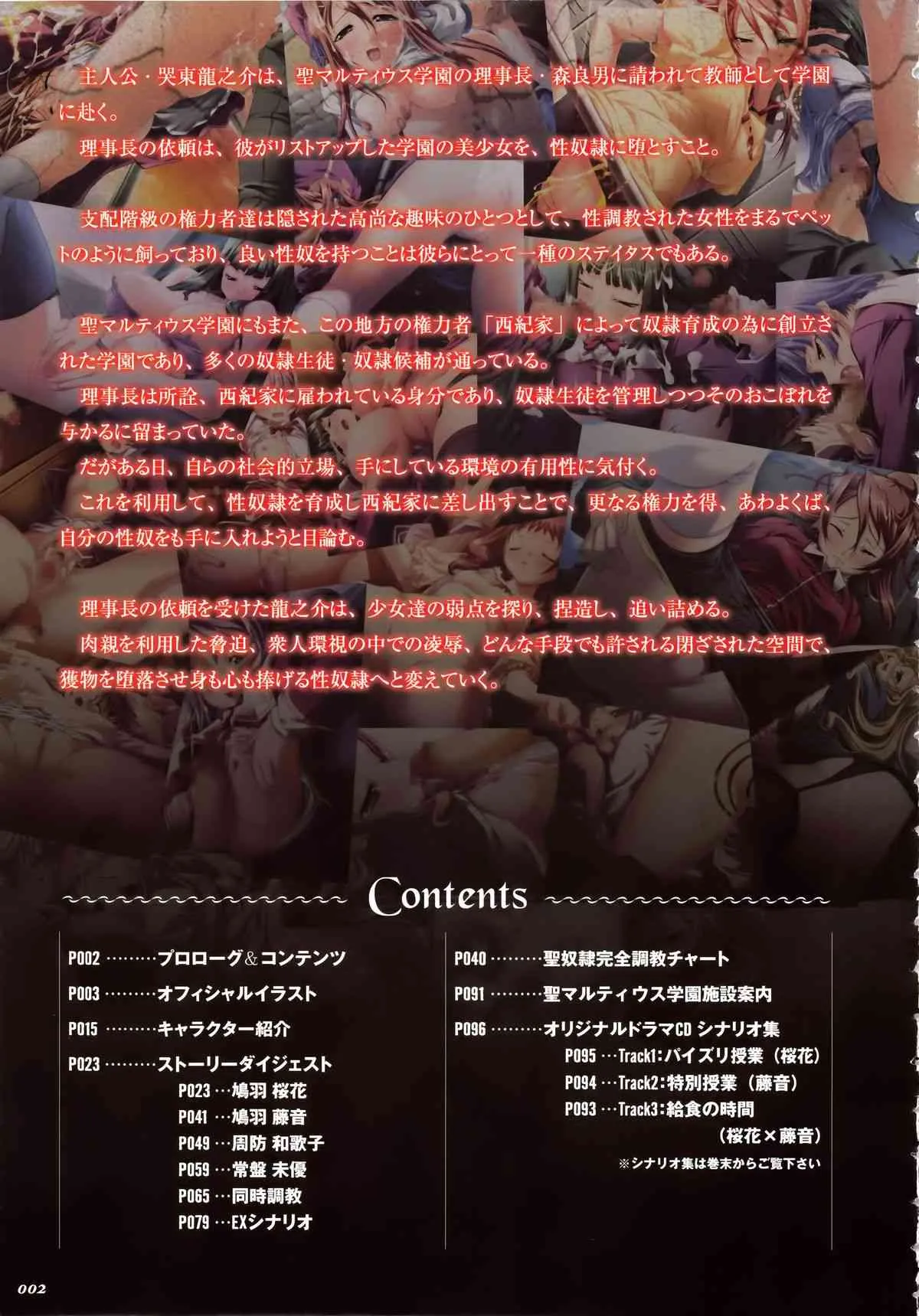 [Liquid (日陰影次)] 聖奴隷学園ビジュアルファンブック_7