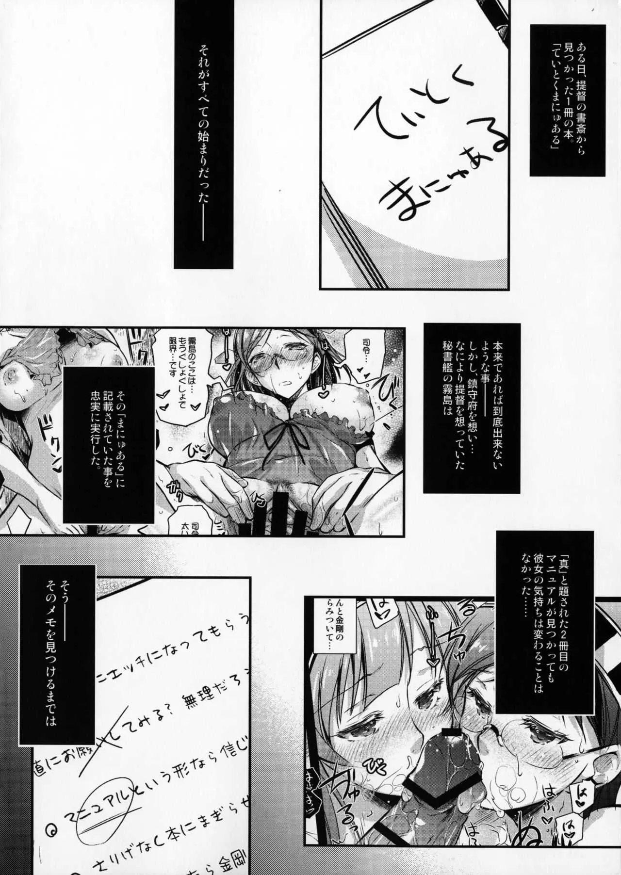 (C90) [怪奇日蝕 (綾野なおと)] ていとくまにゅある 3 (艦隊これくしょん -艦これ-)_3