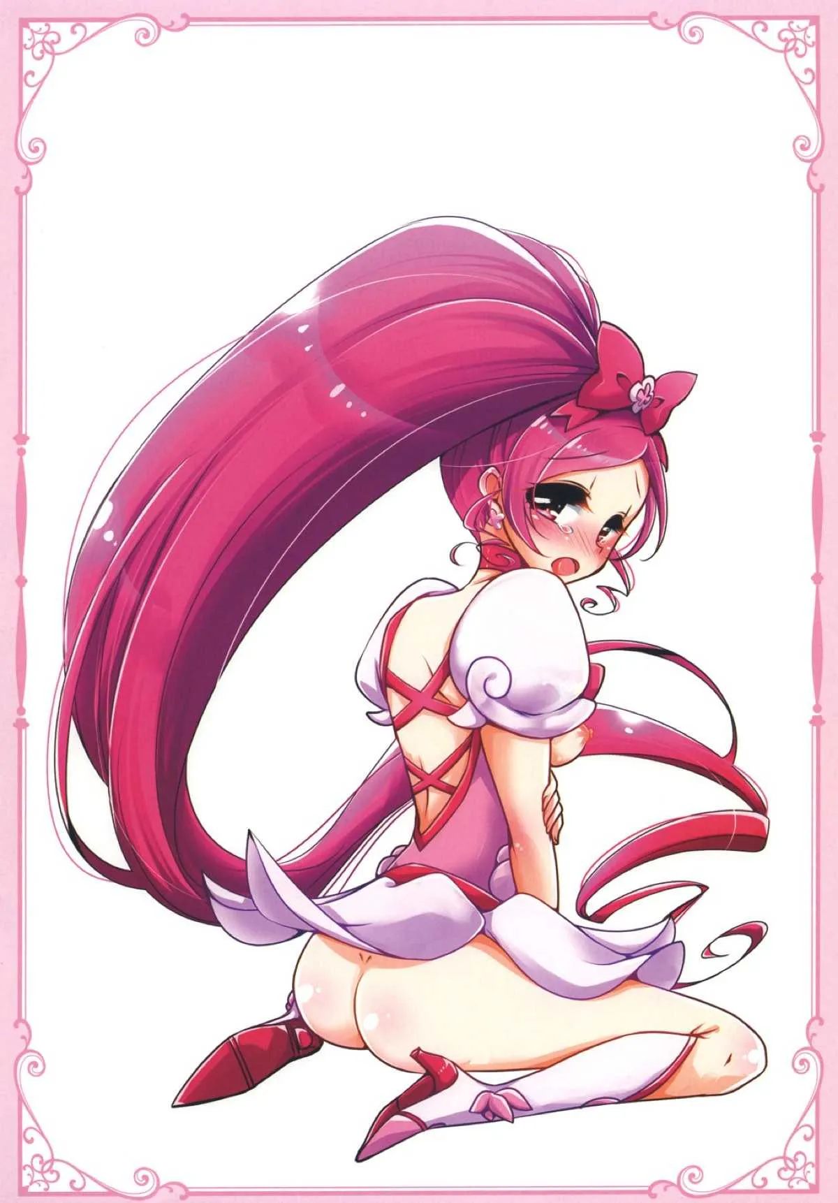 (C92) [ろーぷあいらんど (みやのゆき)] キュアトロ!~プリキュアにトロ顔させてみた~ (プリキュアシリーズ)_10