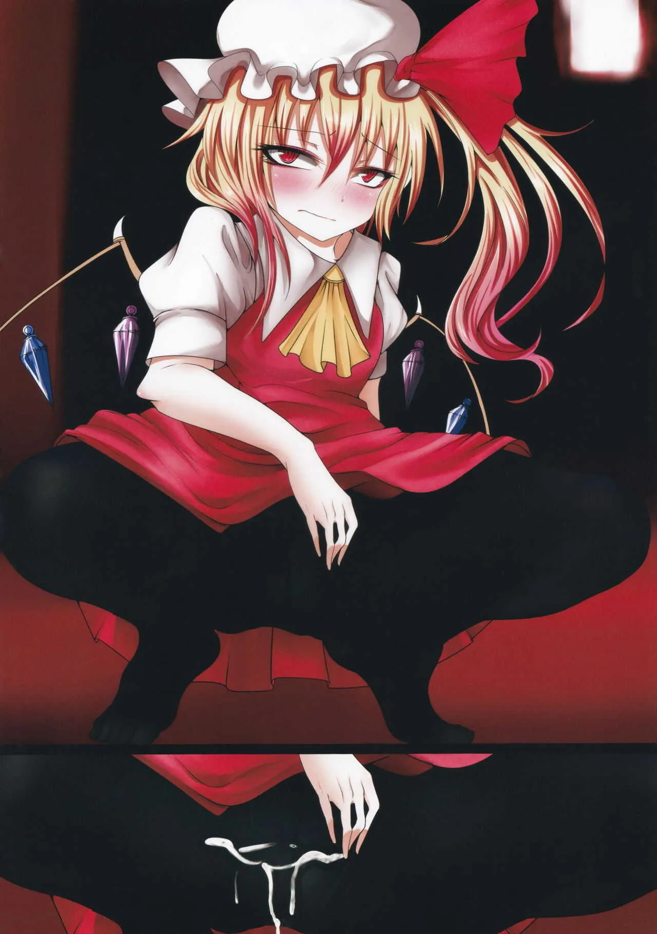 [ヘイヨウキンキ。 (枕河馬亜)] 黒いほうが濃いのがでる (東方Project)_6