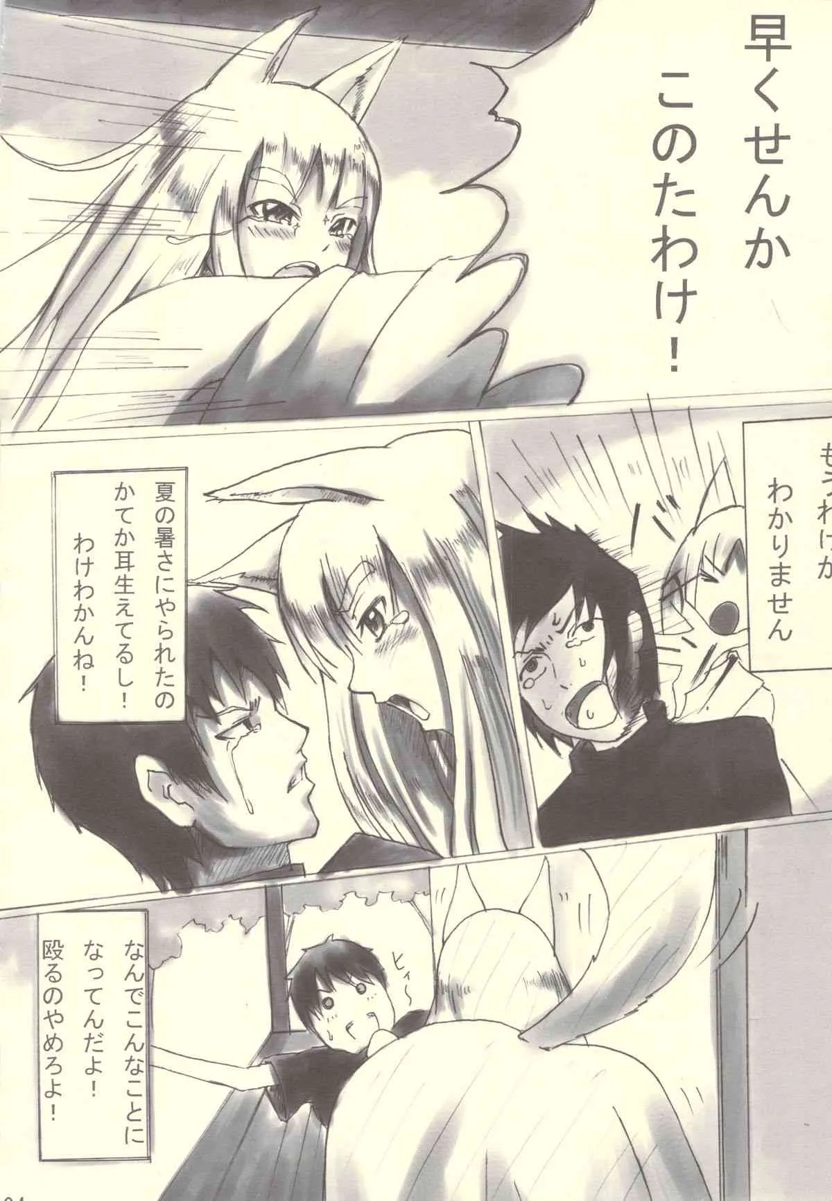 [炎酒～spirit～ (グース太郎, エロティーク新川)] たぬき、お狐さま Vol.1_3