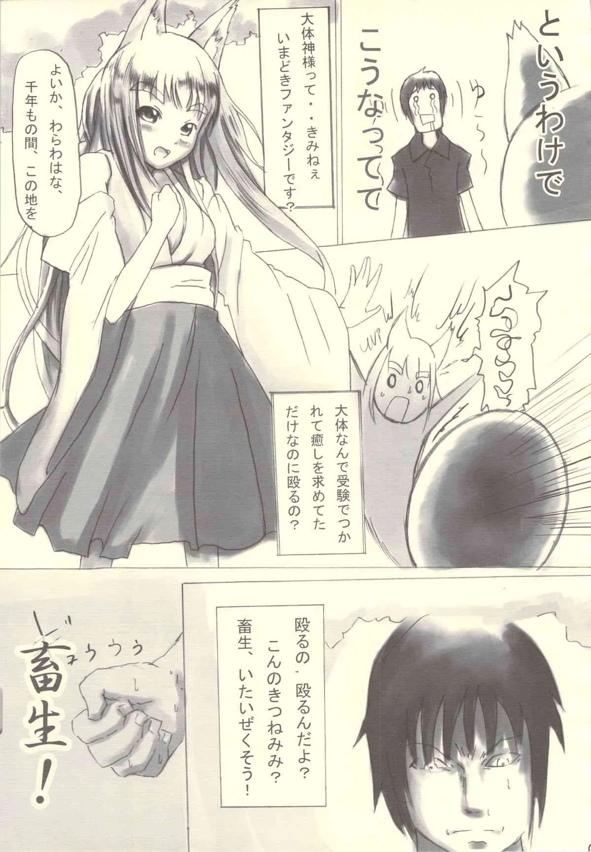 [炎酒～spirit～ (グース太郎, エロティーク新川)] たぬき、お狐さま Vol.1_5