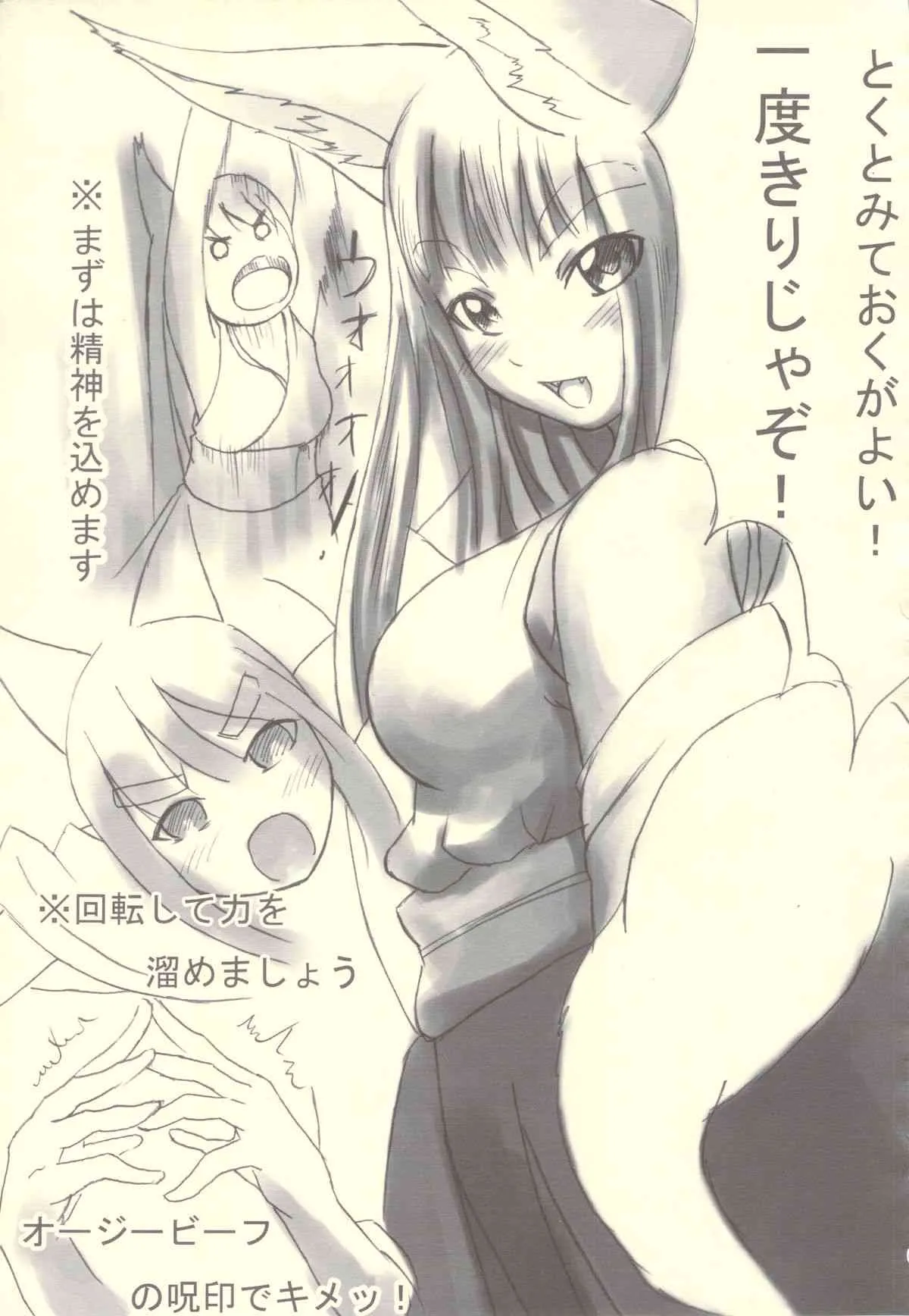 [炎酒～spirit～ (グース太郎, エロティーク新川)] たぬき、お狐さま Vol.1_7