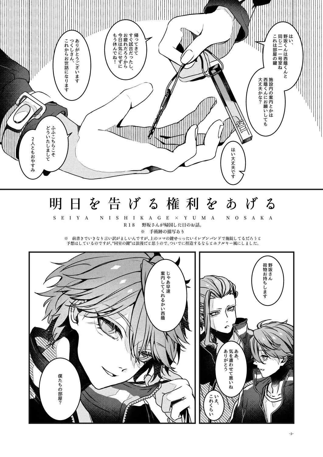 [Otewo Haisyaku. (雪菜)] 明日を告げる権利をあげる (イナズマイレブン) [DL版]_2