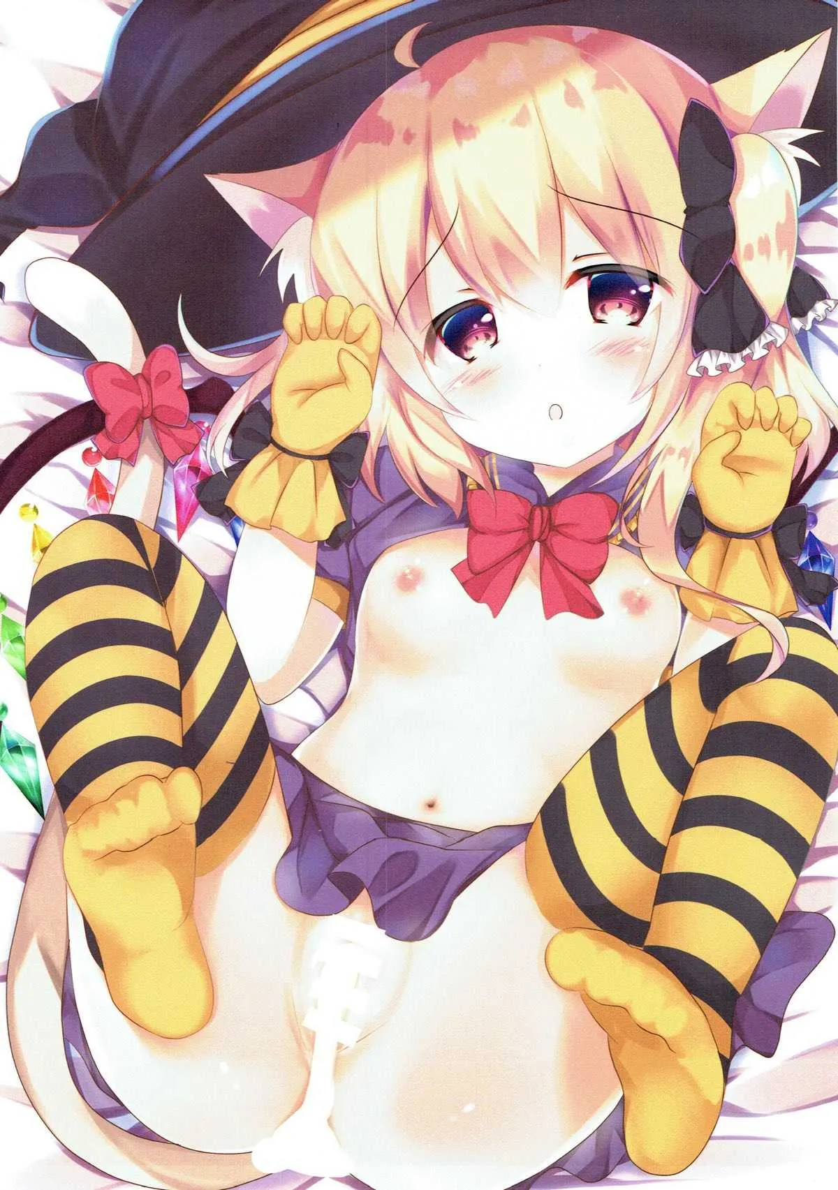 (秋季例大祭4) [CARAMEL CRUNCH! (りかたん☆)] ふにゃんとイイことしよっ♥ (東方Project)_3