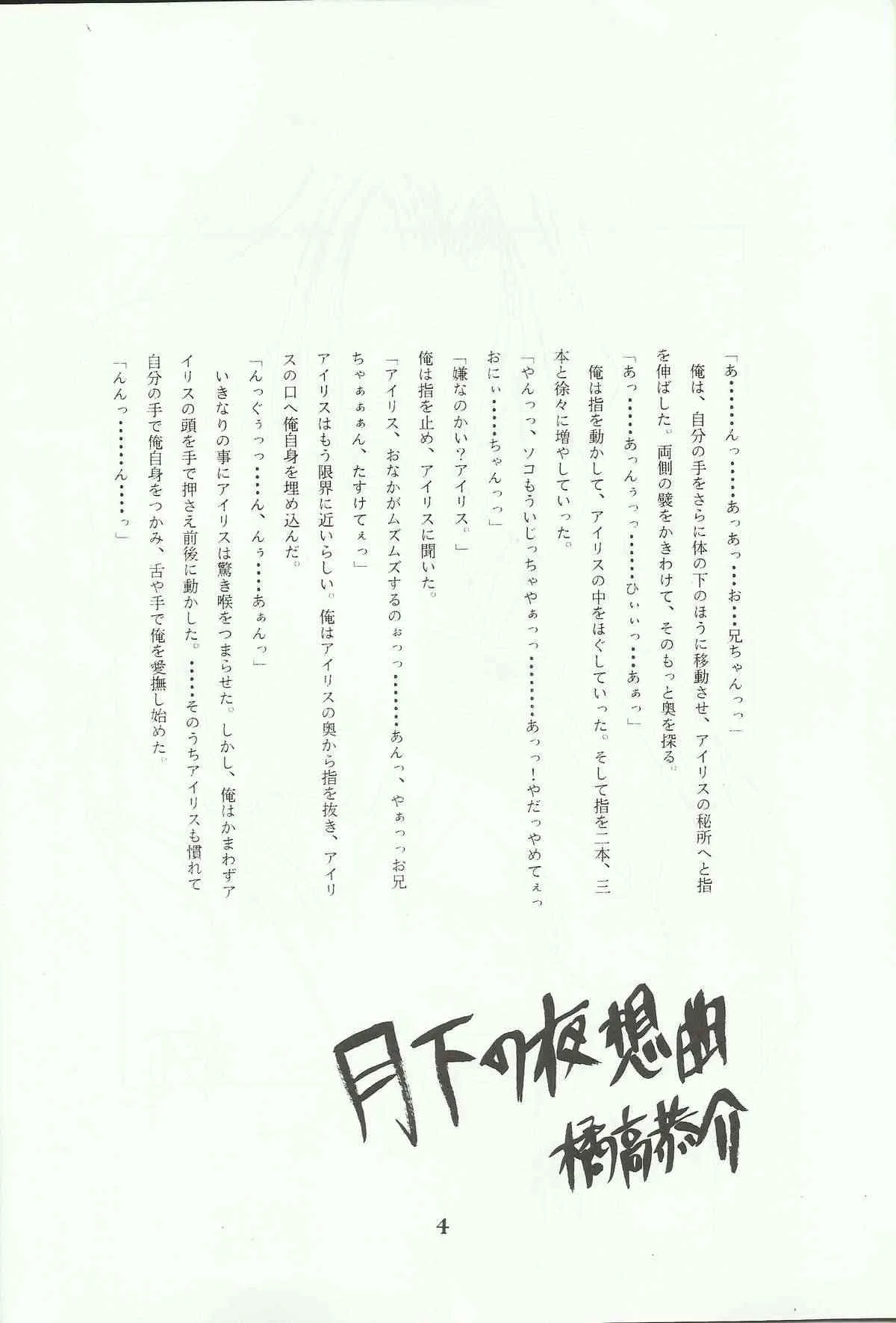 Ohgami Ichiro & iris Chateaubriand doujinshi (Sakura Taisen)_5