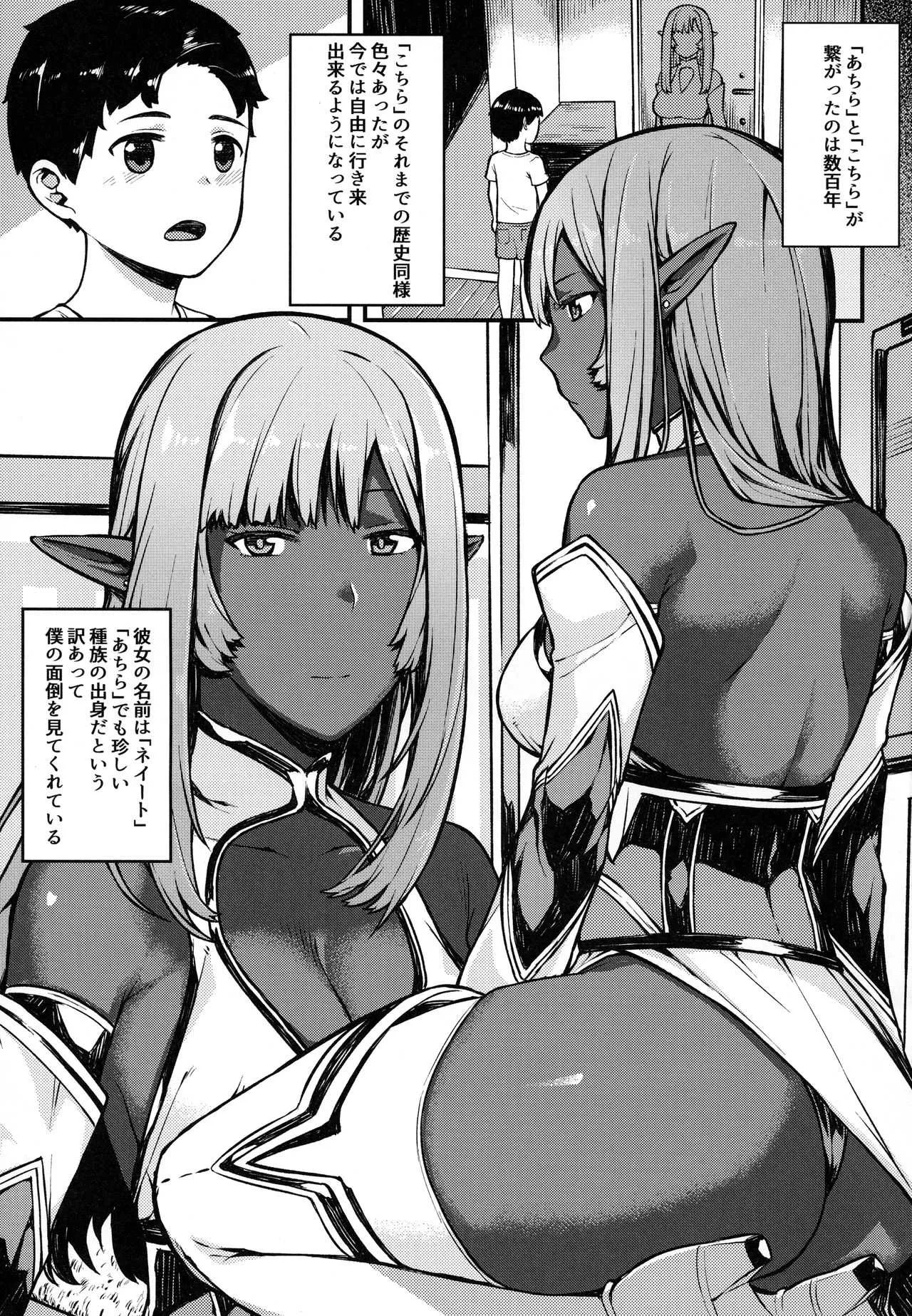 (コミティア122) [ぴるぽろー (廃狼)] 異世界シリーズ ダークエルフのネイート_2