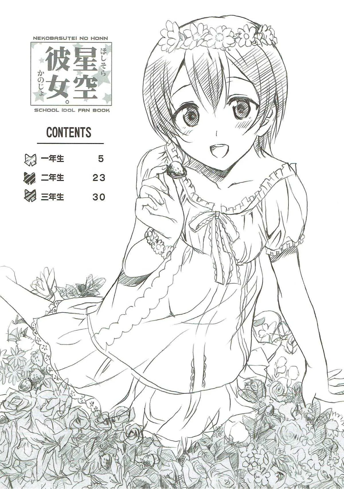 (C86) [ねこバス停 (しゃあ、じぇんとる)] 星空彼女。 (ラブライブ!)_3
