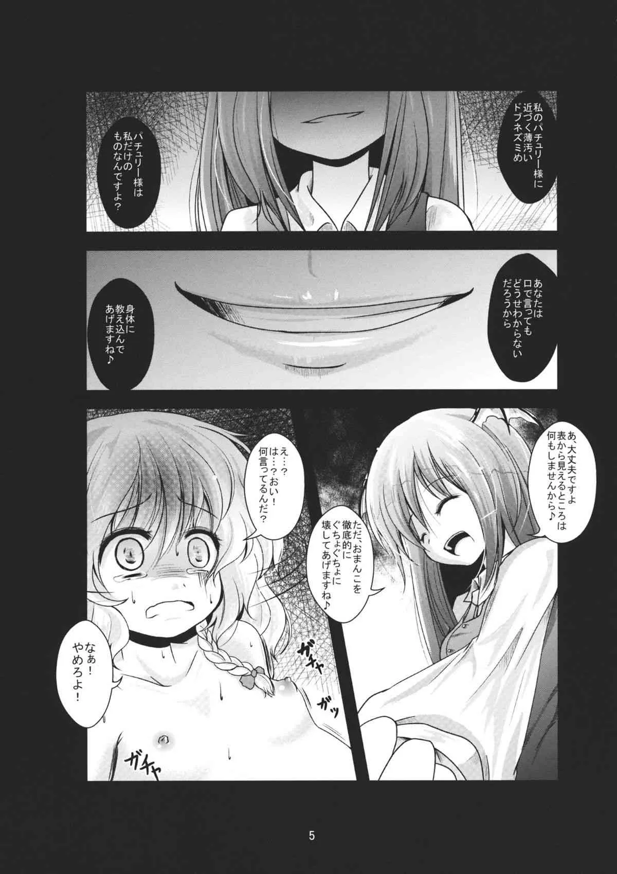 (C81) [きつねとぶどう] 霧雨散花 (東方Project)_4