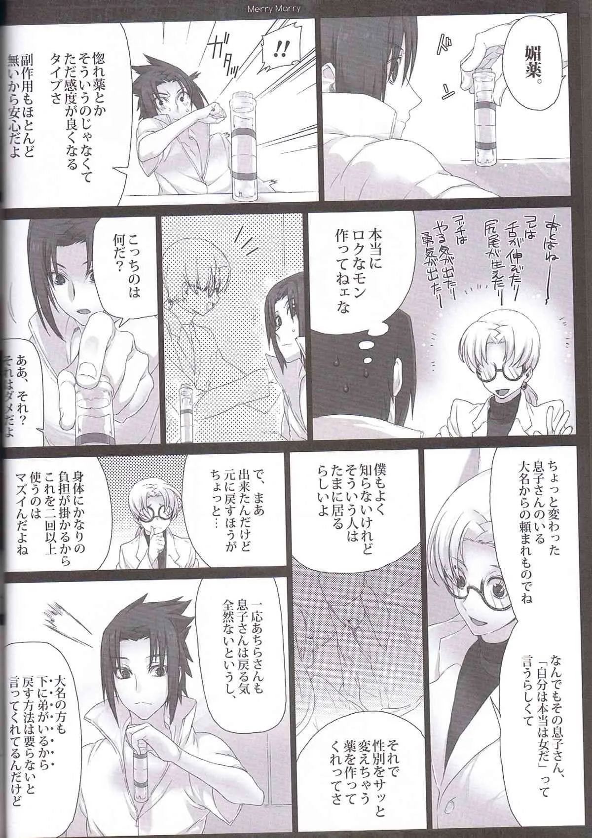 (SUPER COMIC CITY 20) [あるこん (メイヤ)] Merry Marry (NARUTO -ナルト-)_8