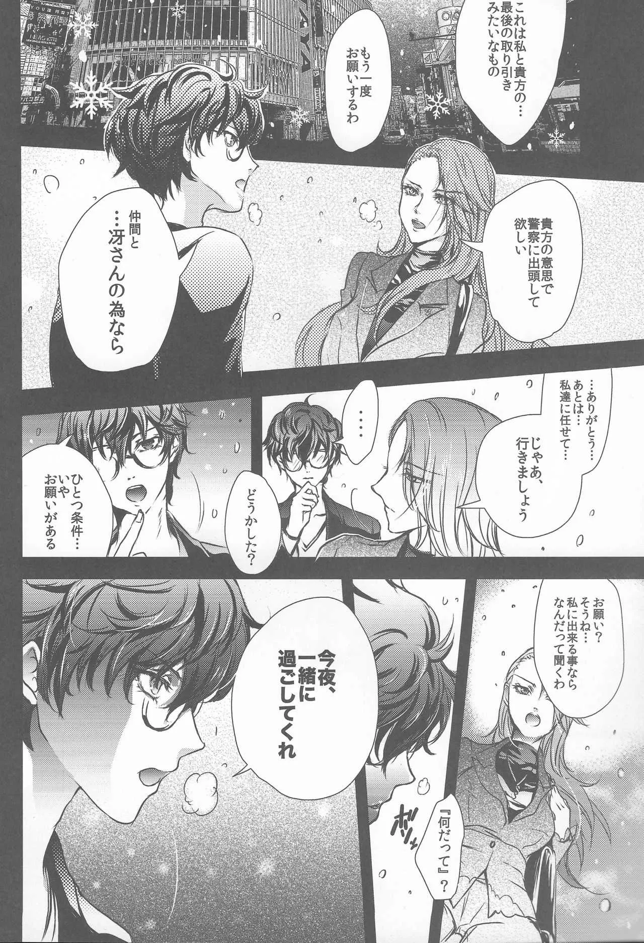 (C91) [空想-ポロリ (あらびき故障)] Take me to your Heart!! (Persona 5)_5